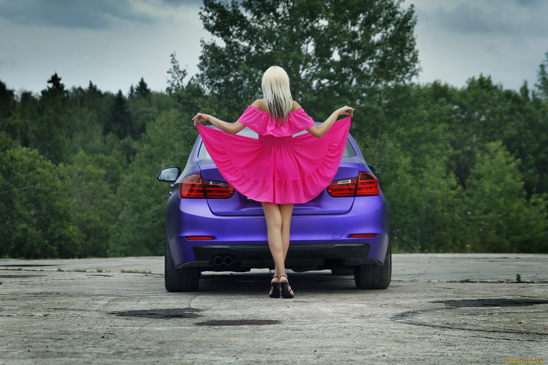 автомобили, -авто, с, девушками, bmw