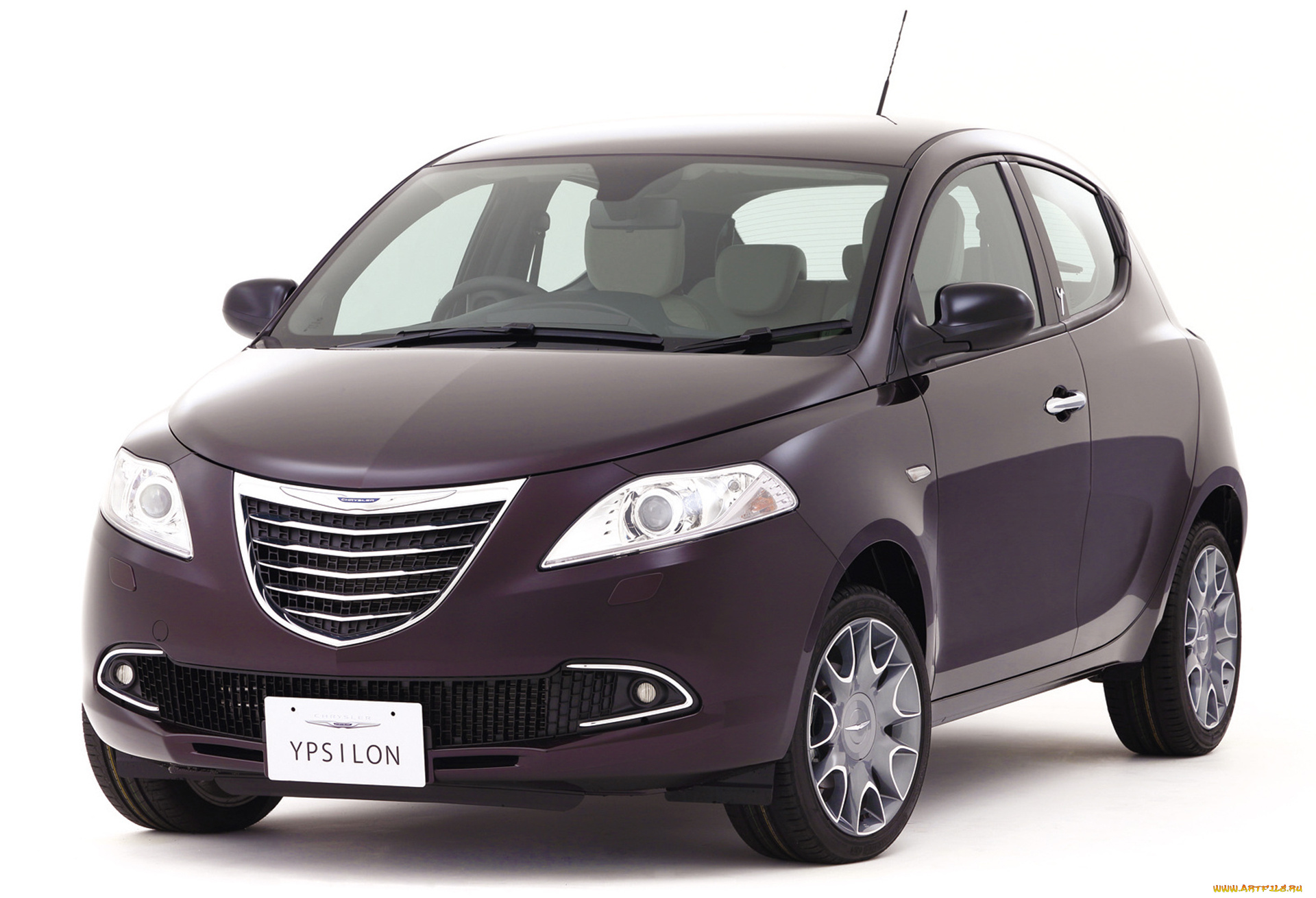 chrysler, ypsilon, purple, 2013, автомобили, chrysler, 2013, purple, ypsilon
