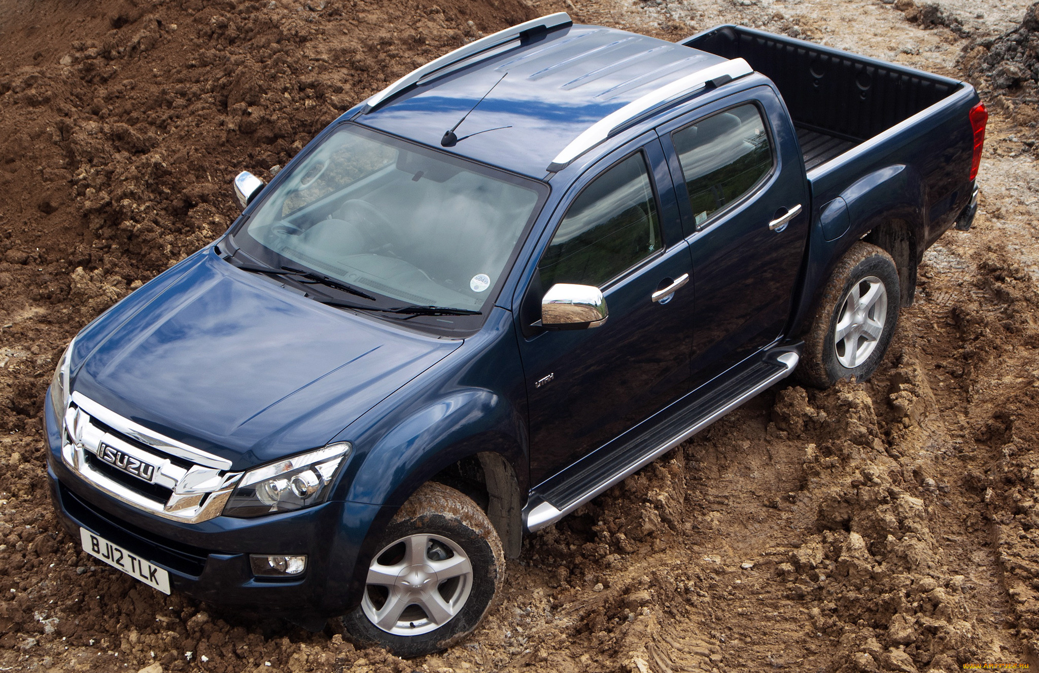 isuzu, d-max, double, cab, uk-spec, 2012, автомобили, isuzu, d-max, double, cab, uk-spec, 2012