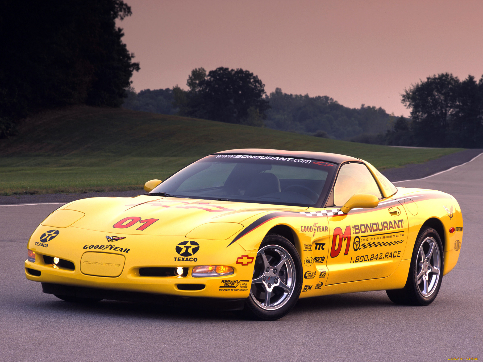 corvette, bondurant, racing, school, 2002, автомобили, corvette, racing, bondurant, 2002, school