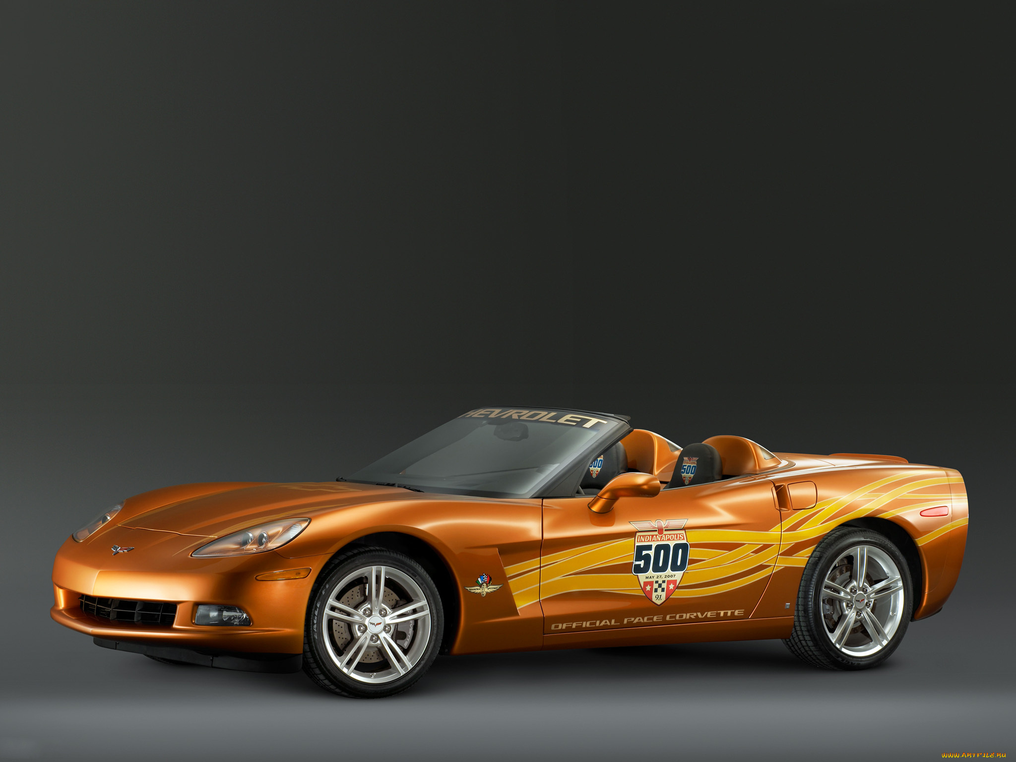 corvette, convertible, indy, 500, pace, car, 2007, автомобили, corvette, indy, convertible, 2007, car, pace, 500