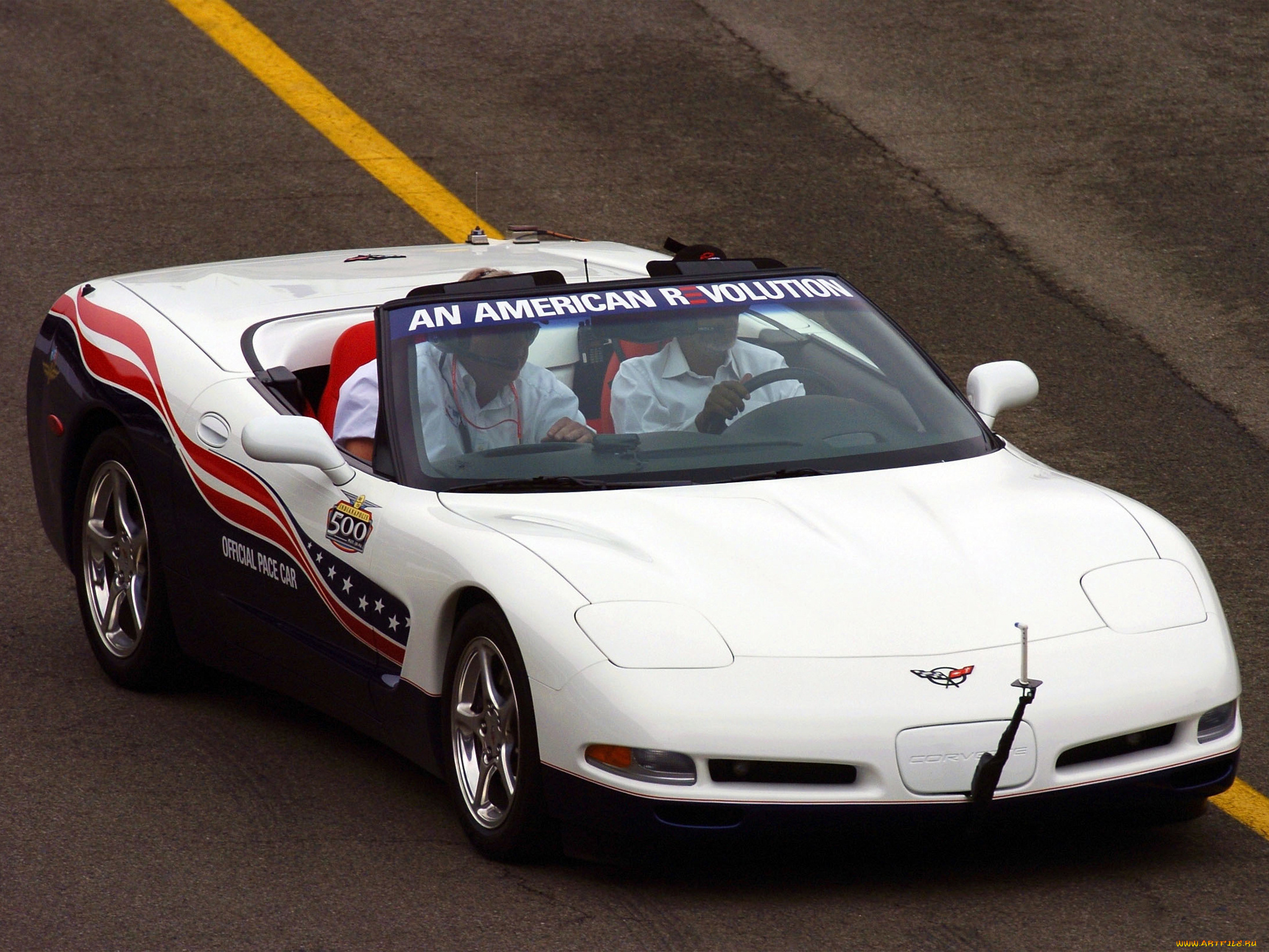 corvette, convertible, indy, 500, pace, car, 2004, автомобили, corvette, indy, 500, pace, car, 2004, convertible