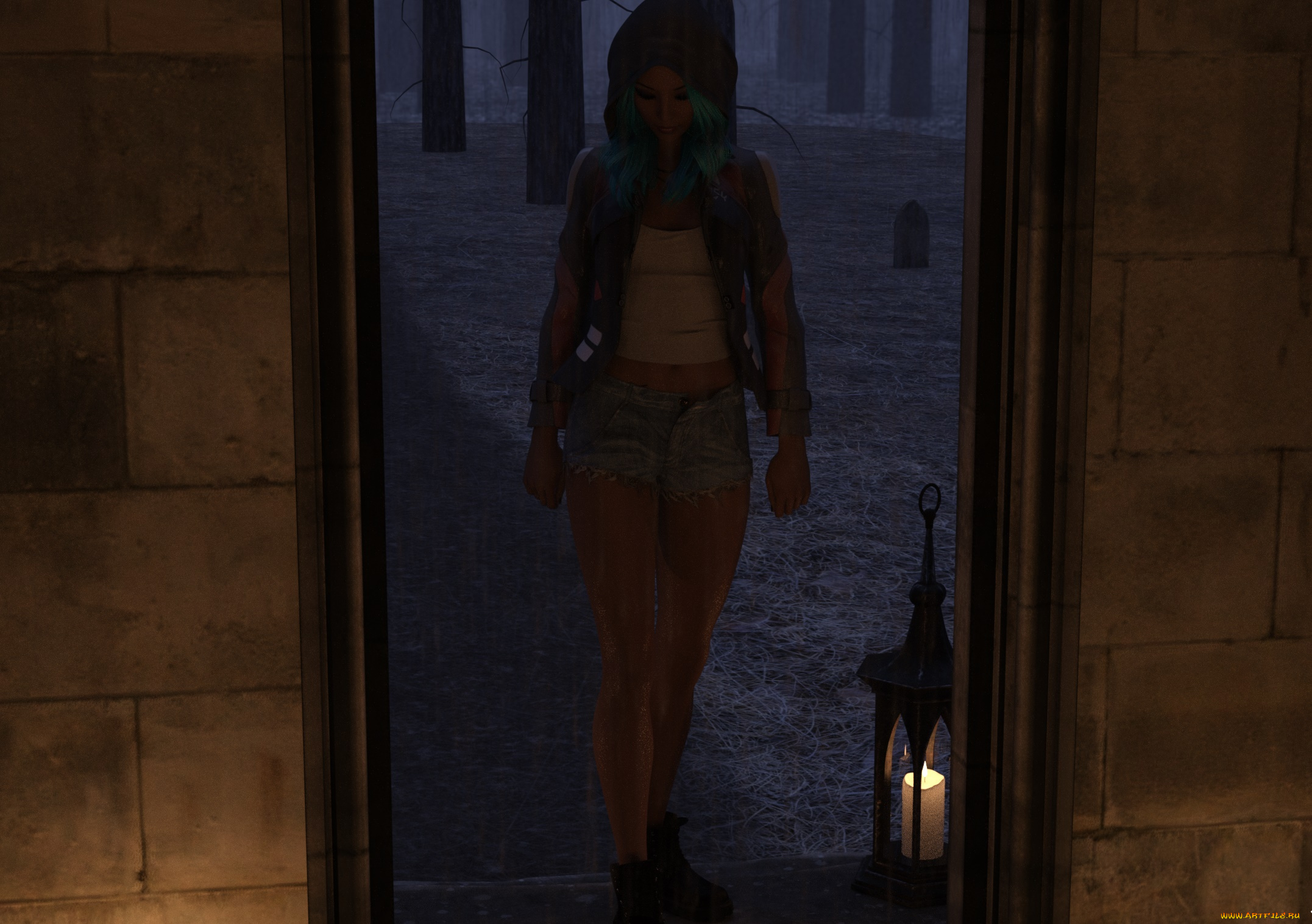 3д, графика, люди, , people, девушка, взгляд, фон