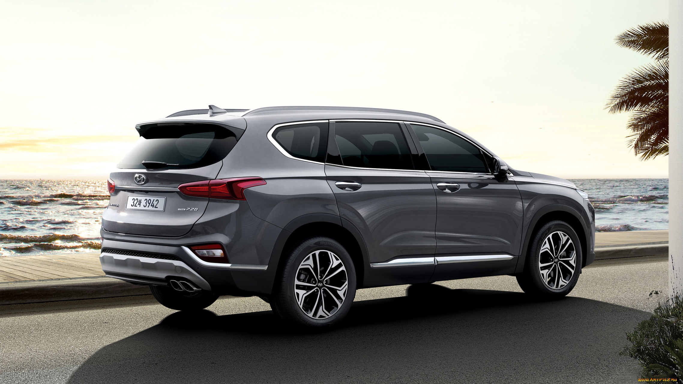 hyundai, santa, fe, 2019, автомобили, hyundai, santa, fe, crossover, 2019