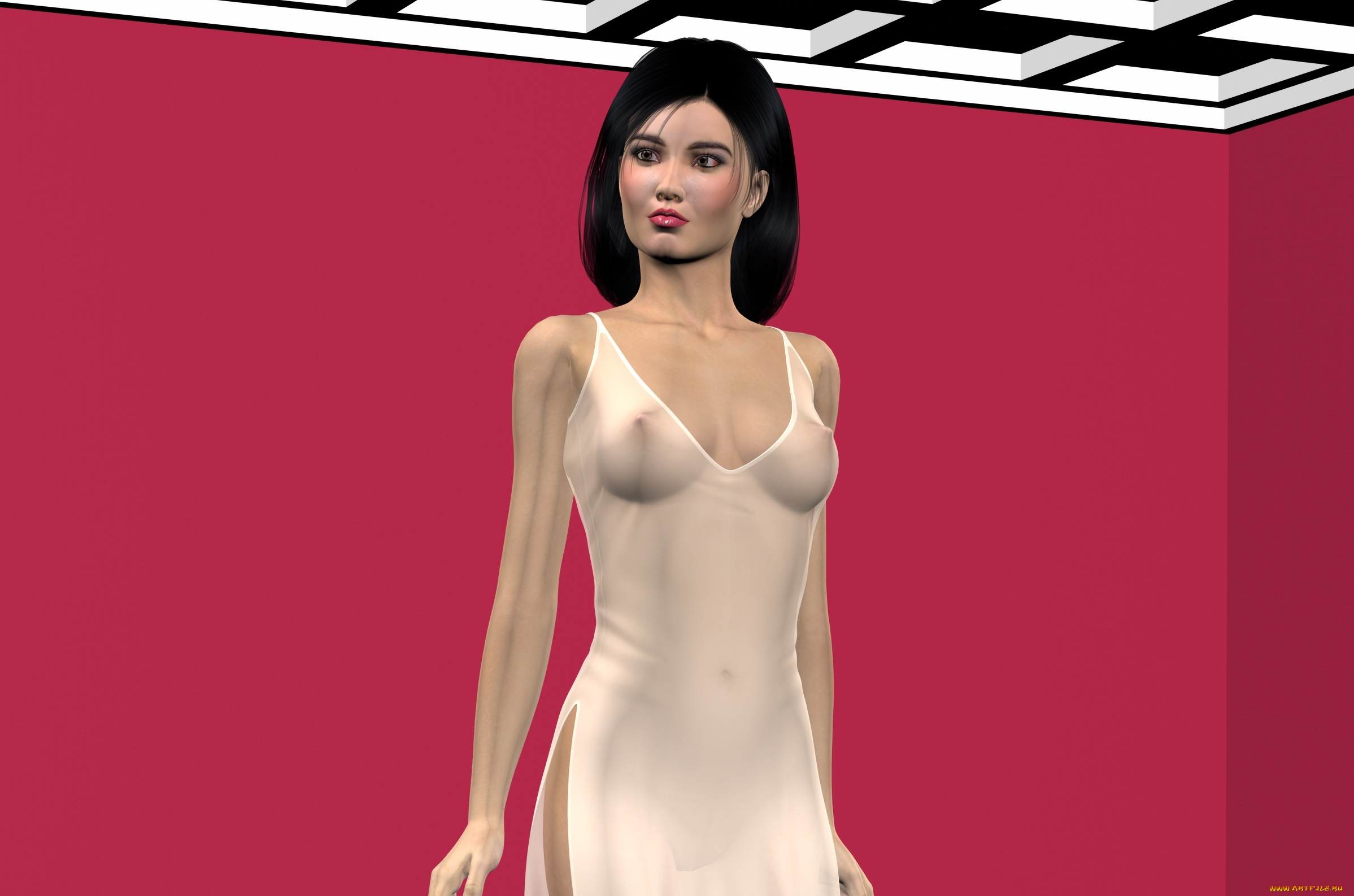 3д, графика, люди, , people, фон, девушка, взгляд