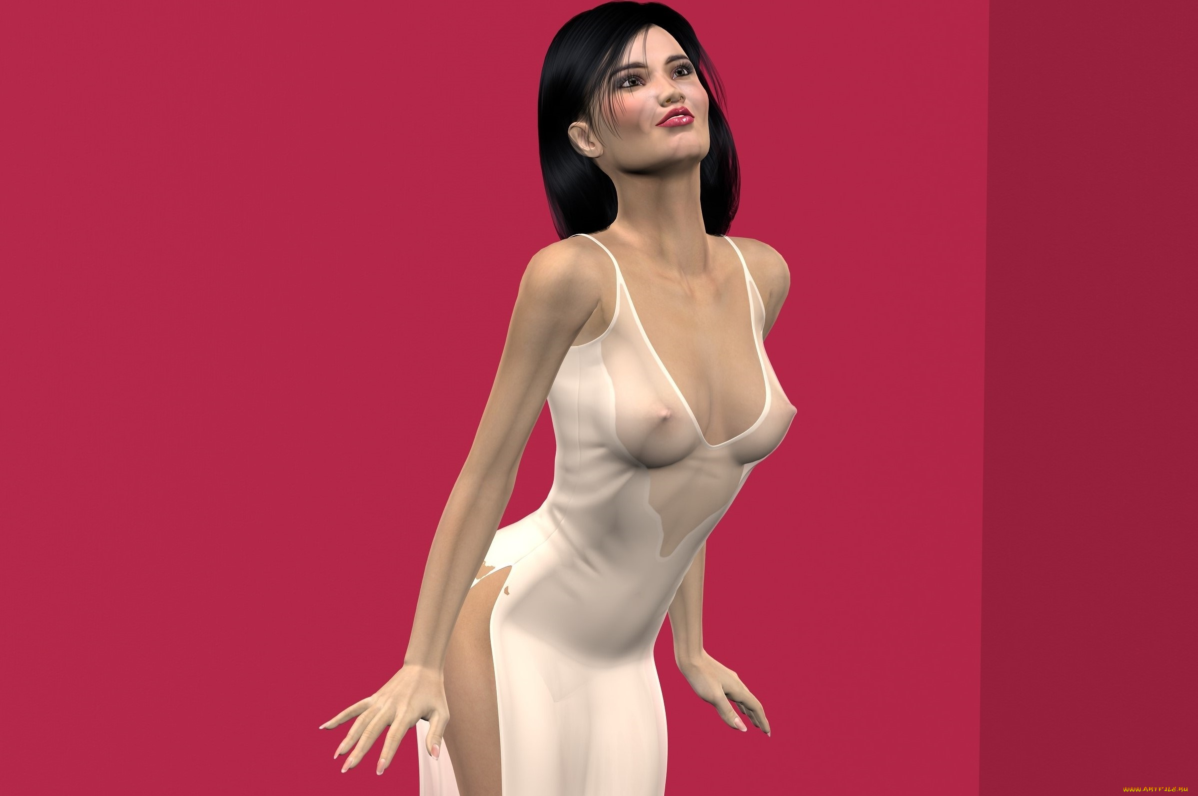 3д, графика, люди, , people, фон, взгляд, девушка