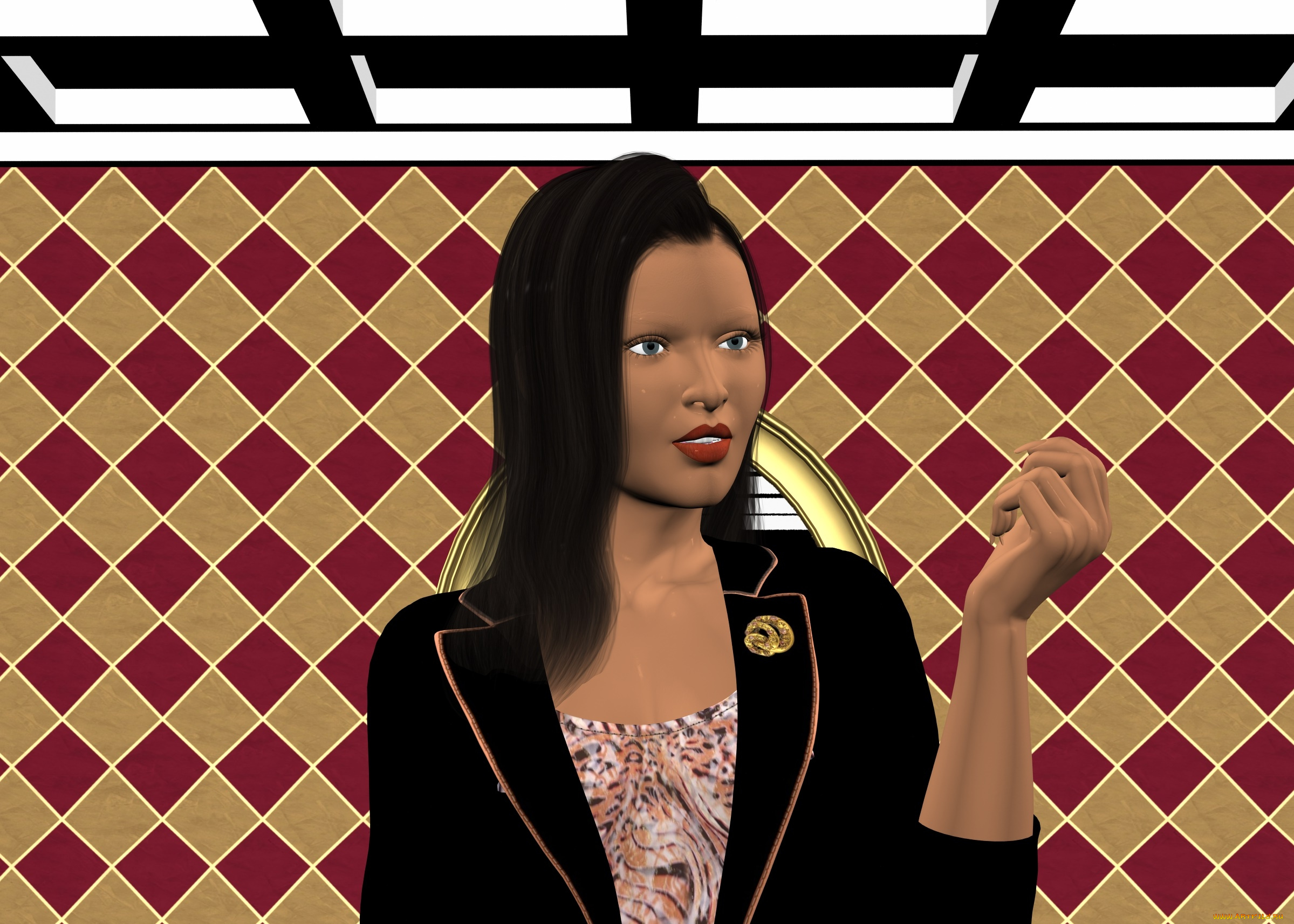 3д, графика, люди, , people, взгляд, девушка, фон