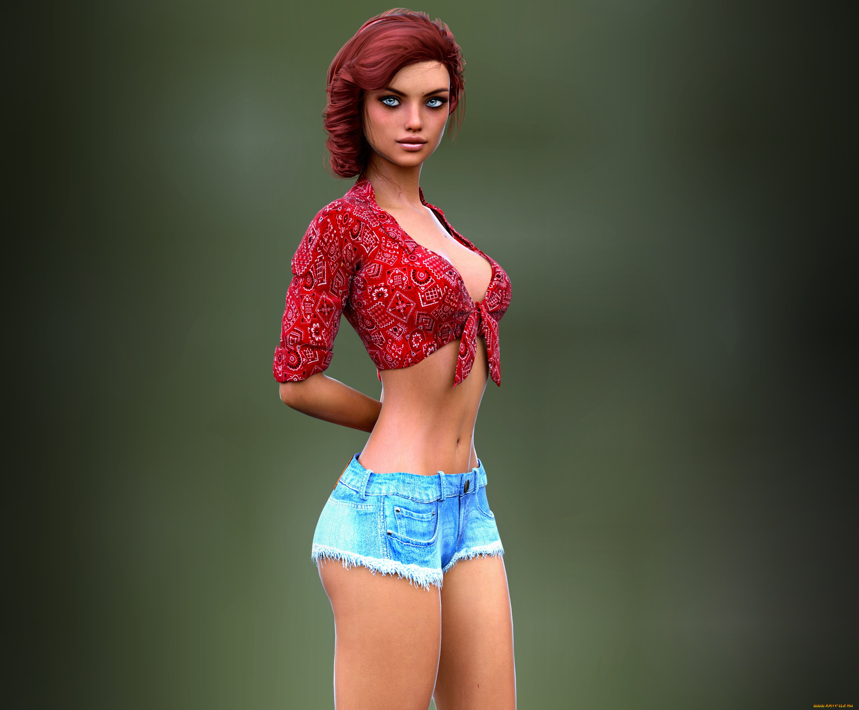 3д, графика, люди, , people, фон, взгляд, девушка