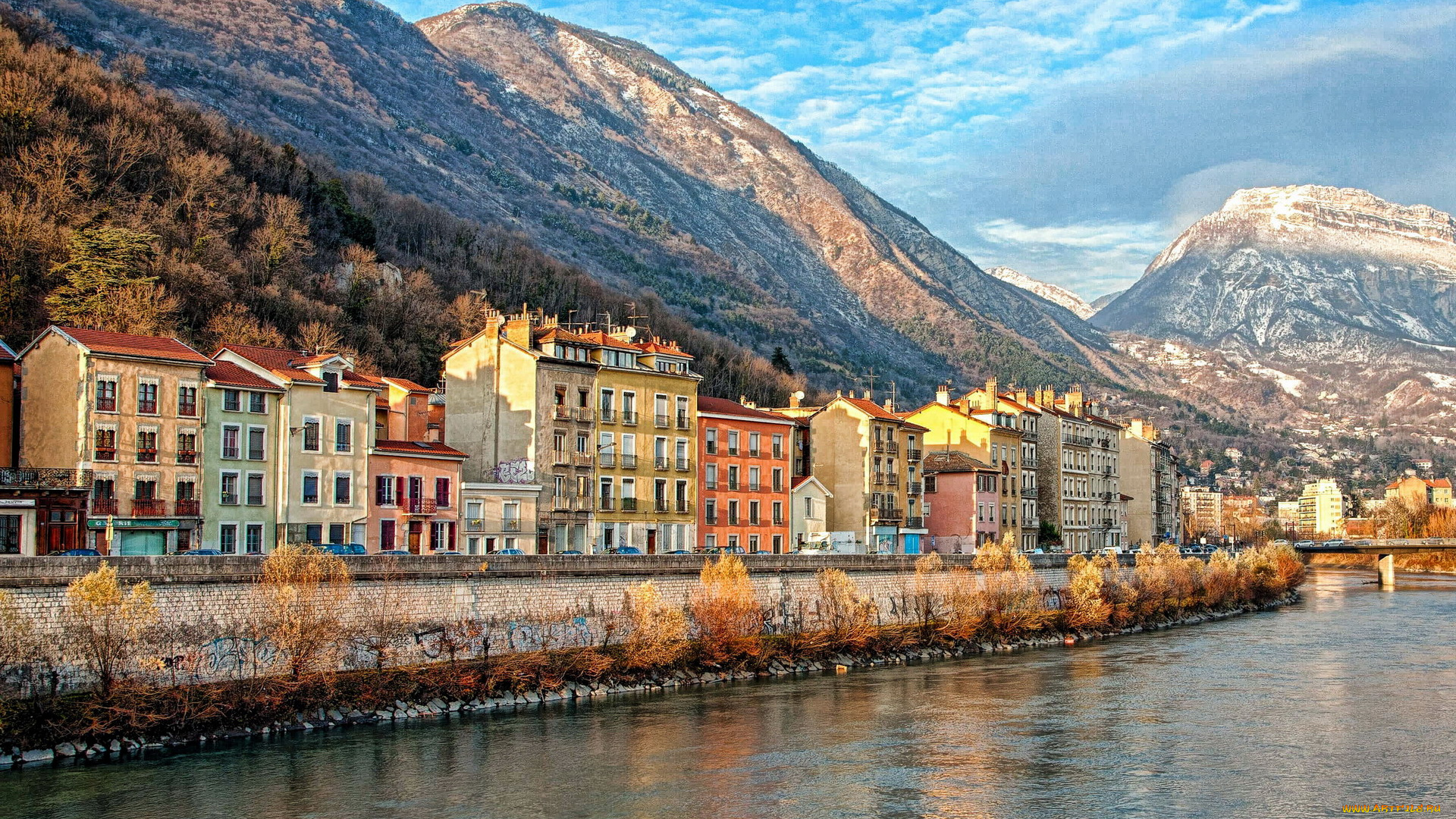 гренобль, франция, города, гренобль, 