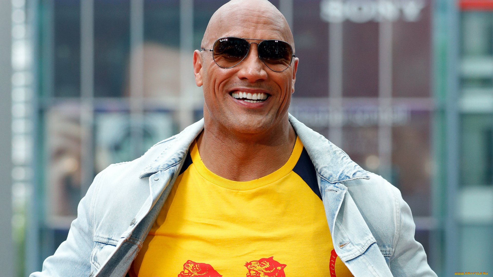 мужчины, dwayne, johnson, , the, rock, очки