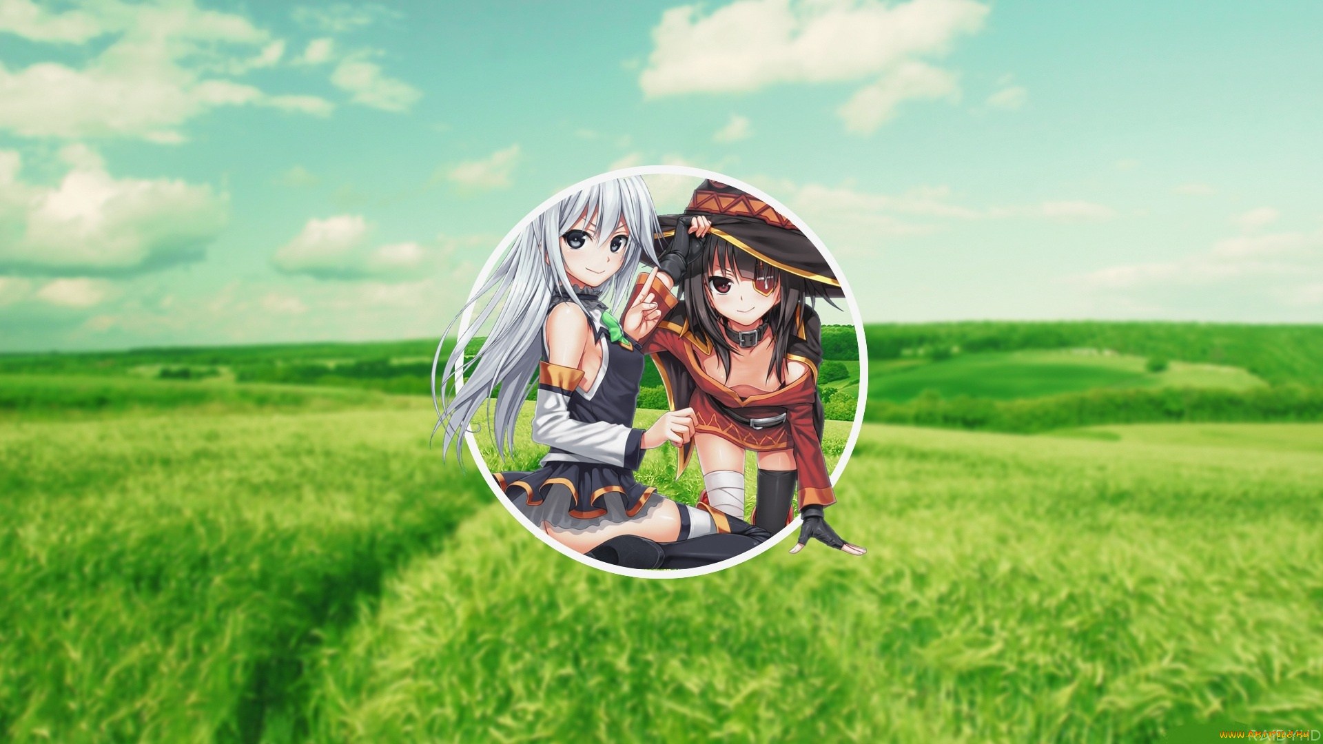 аниме, boku, wa, tomodachi, ga, sukunai, богиня, благословляет, этот, прекрасный, мир