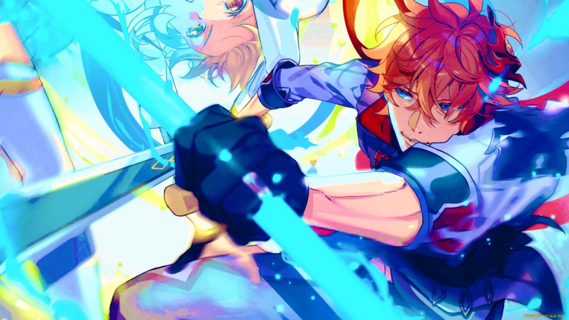 аниме, genshin, impact, genshin, impact