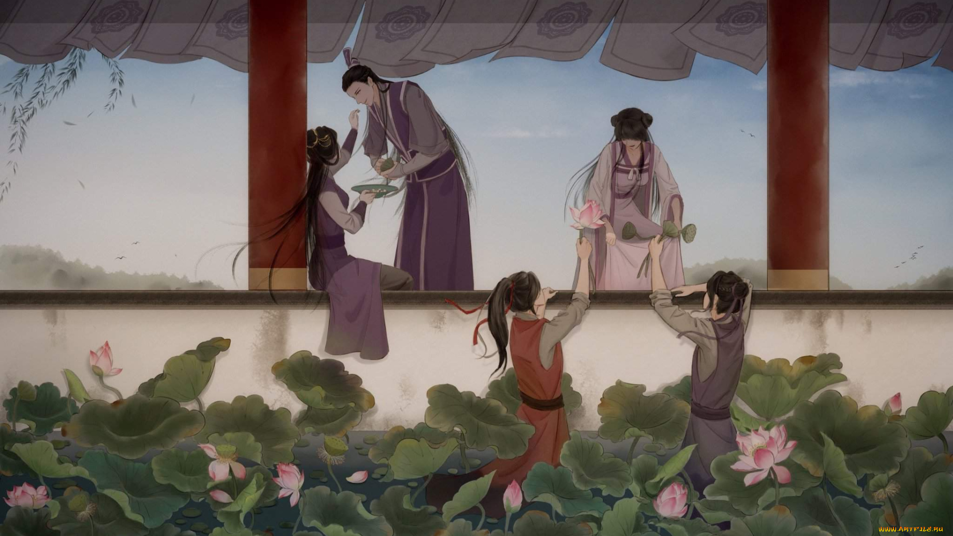 аниме, mo, dao, zu, shi, the, untamed, неукротимый, повелитель, чэньцин, мосян, тунсю, mo, dao, zu, shi, магистр, дьявольского, культа