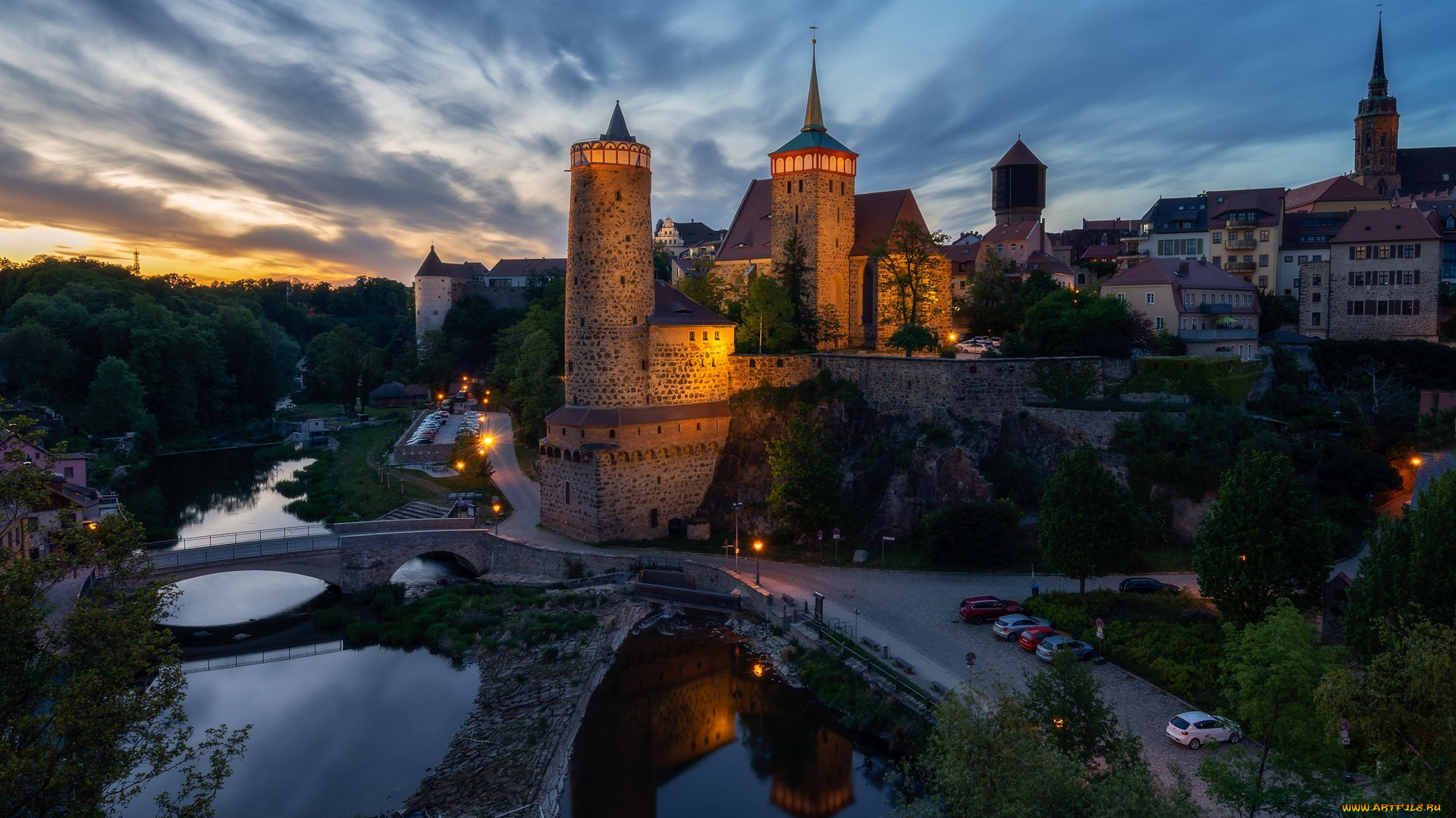 ortenburg, castle, города, замки, германии, ortenburg, castle