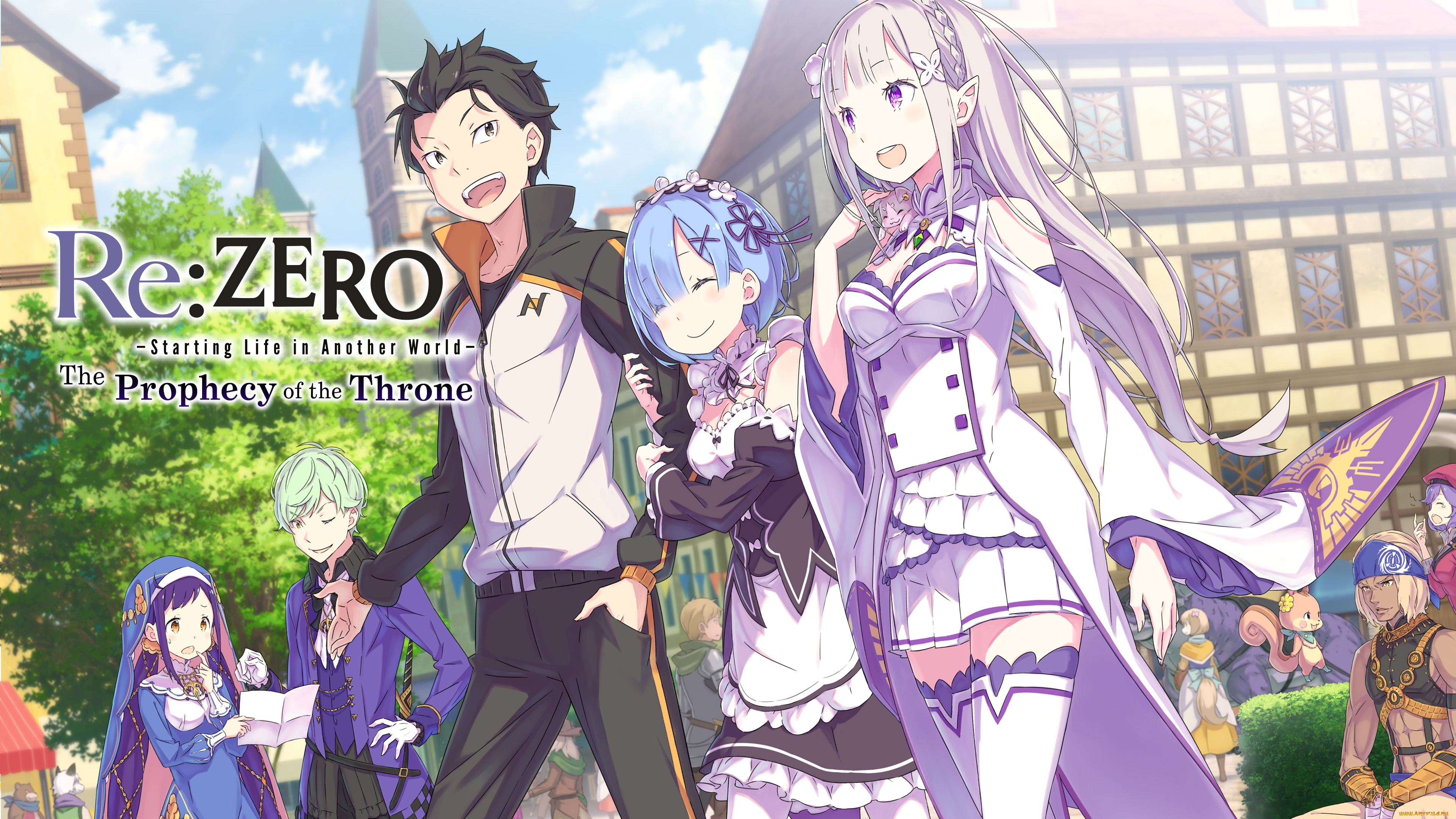 аниме, re, , zero, kara, hajimeru, isekai, seikatsu, rezero, starting, life, in, another, world, th