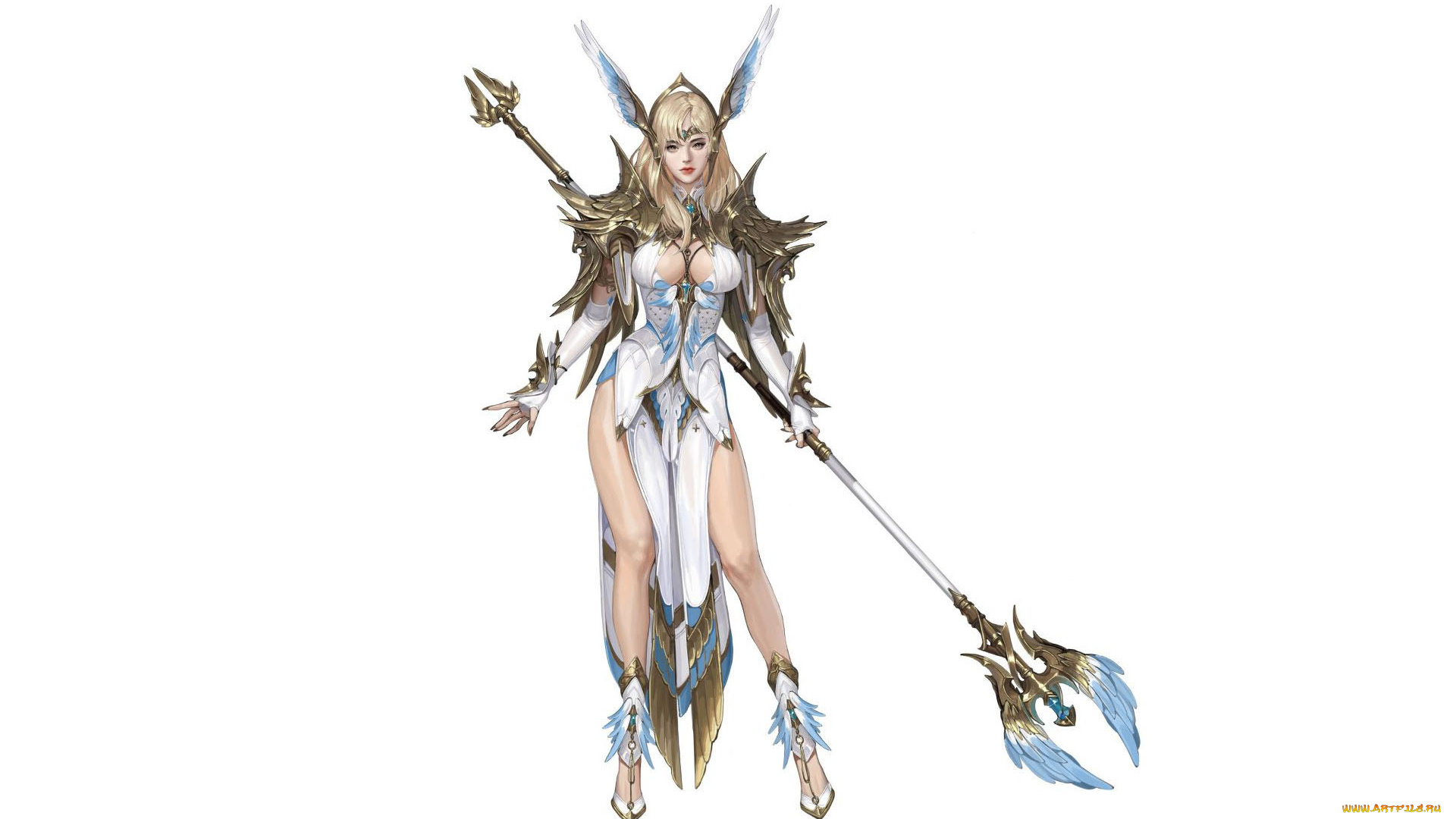 фэнтези, маги, , волшебники, девушка, посох