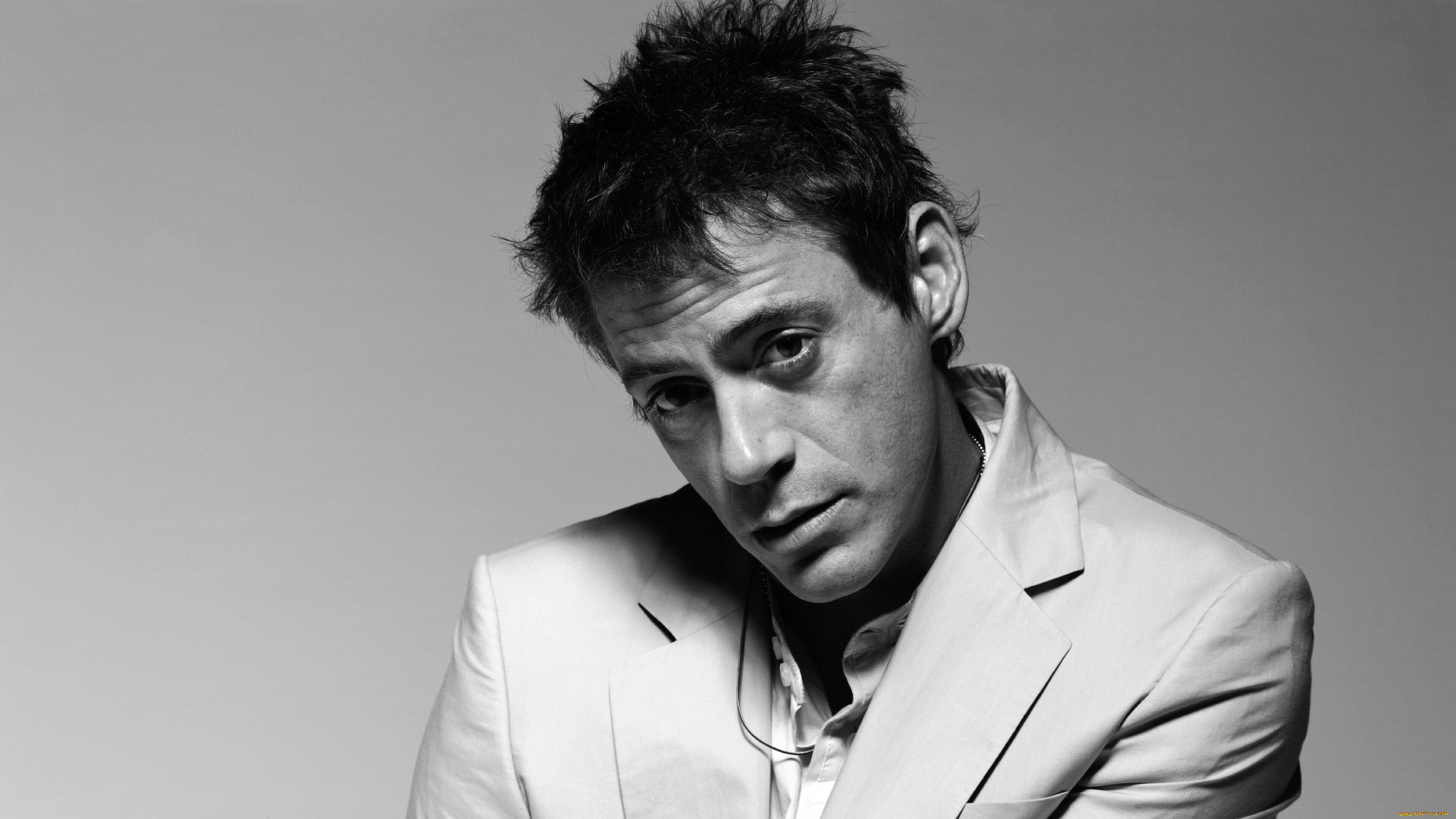 мужчины, robert, downey, jr, актер, лицо, пиджак