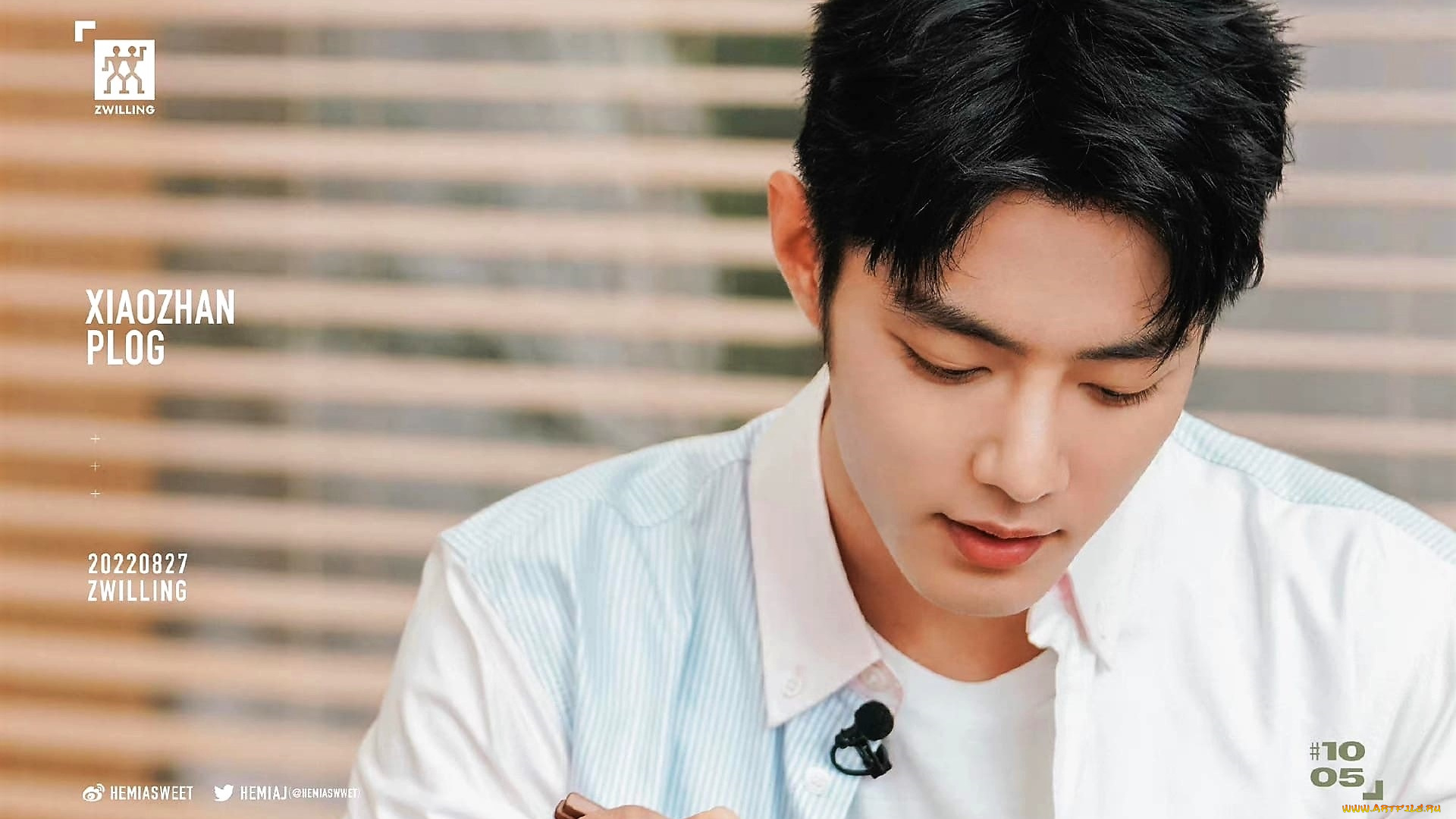 мужчины, xiao, zhan, актер, рубашка, микрофон, палочки