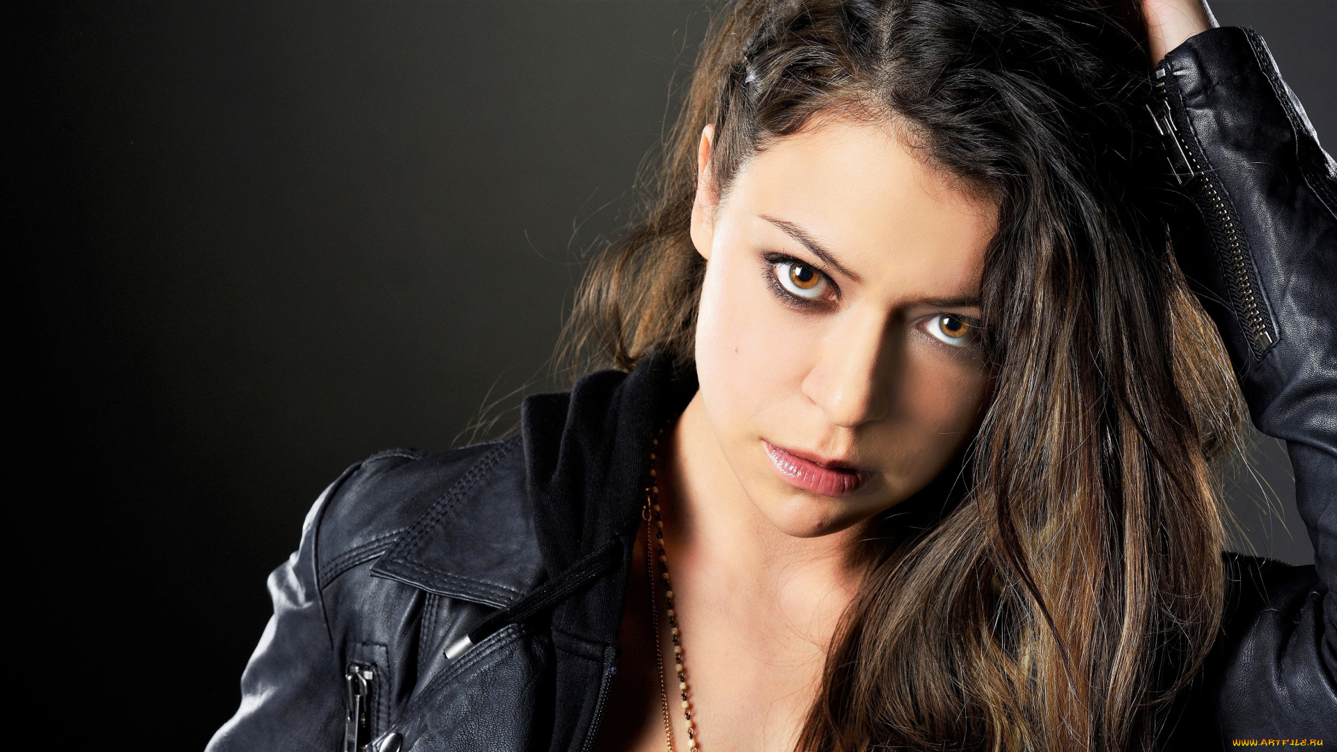 tatiana, maslani, девушки, -, лица, , портреты, шатенка, лицо, куртка