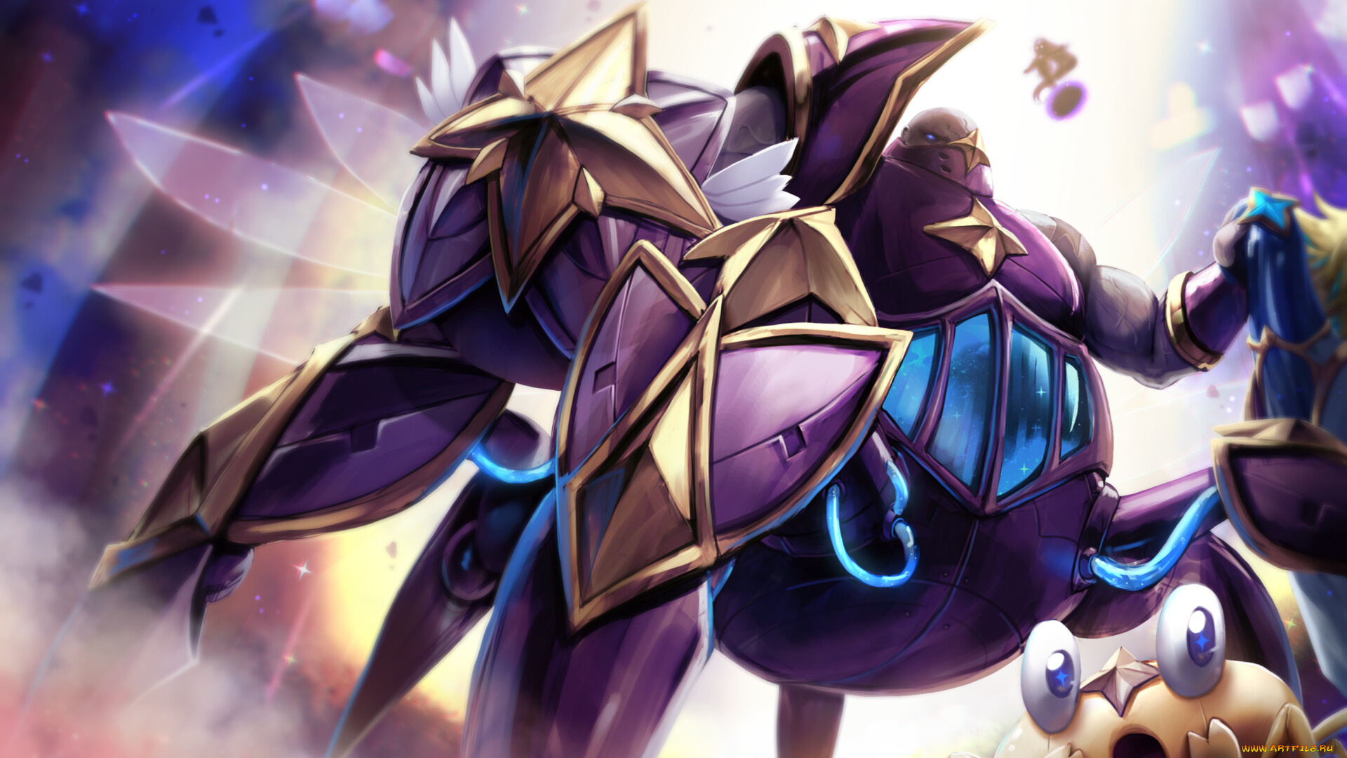 видео, игры, league, of, legends, механизм, броня, urgot