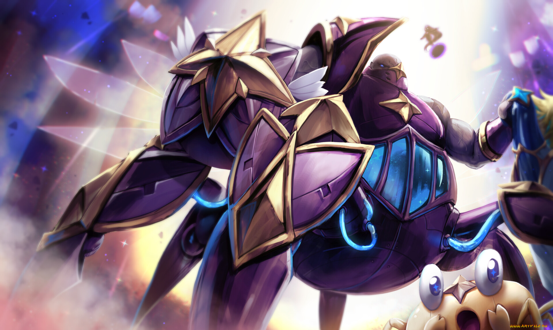 видео, игры, league, of, legends, механизм, броня, urgot