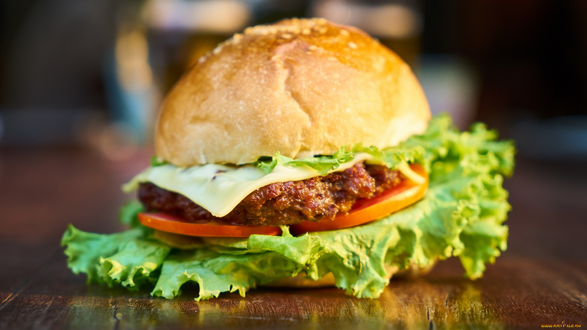 3д, графика, еда-, food, гамбургер