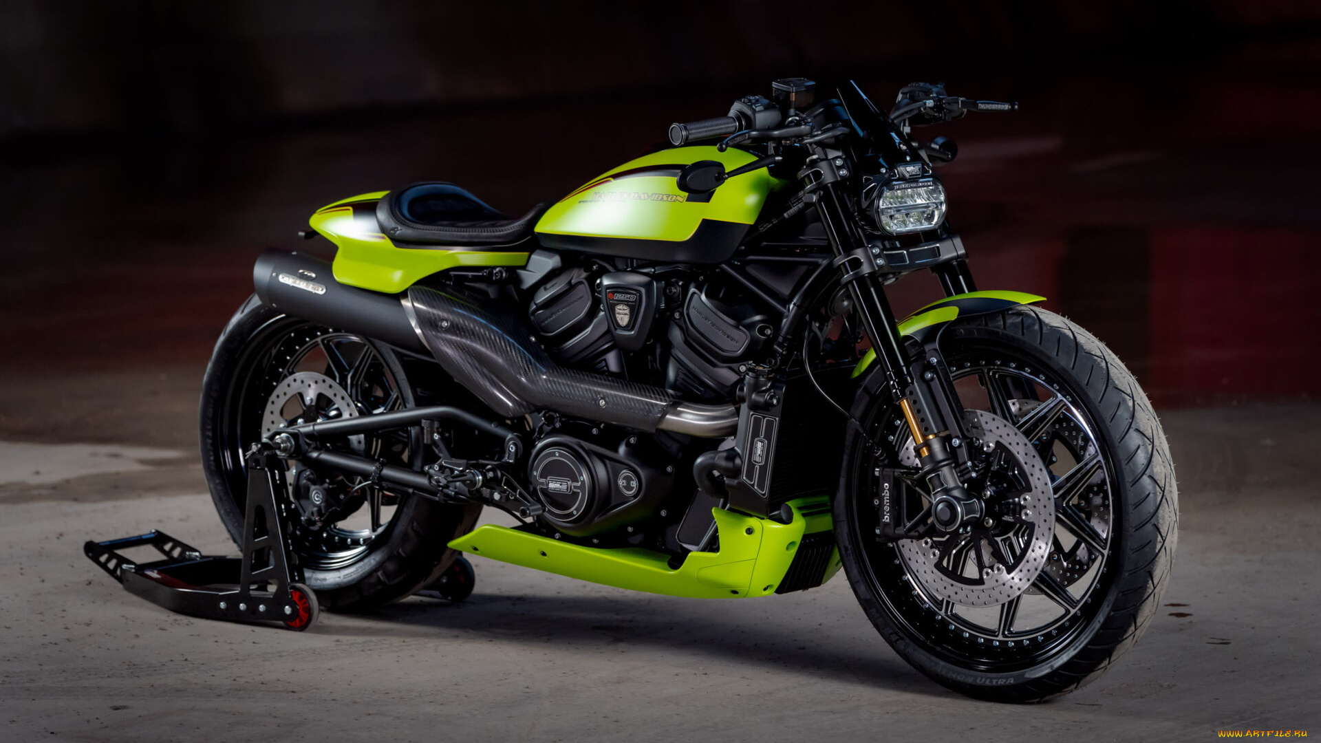 мотоциклы, harley-davidson, sportster, s-1250, customized, sps-4