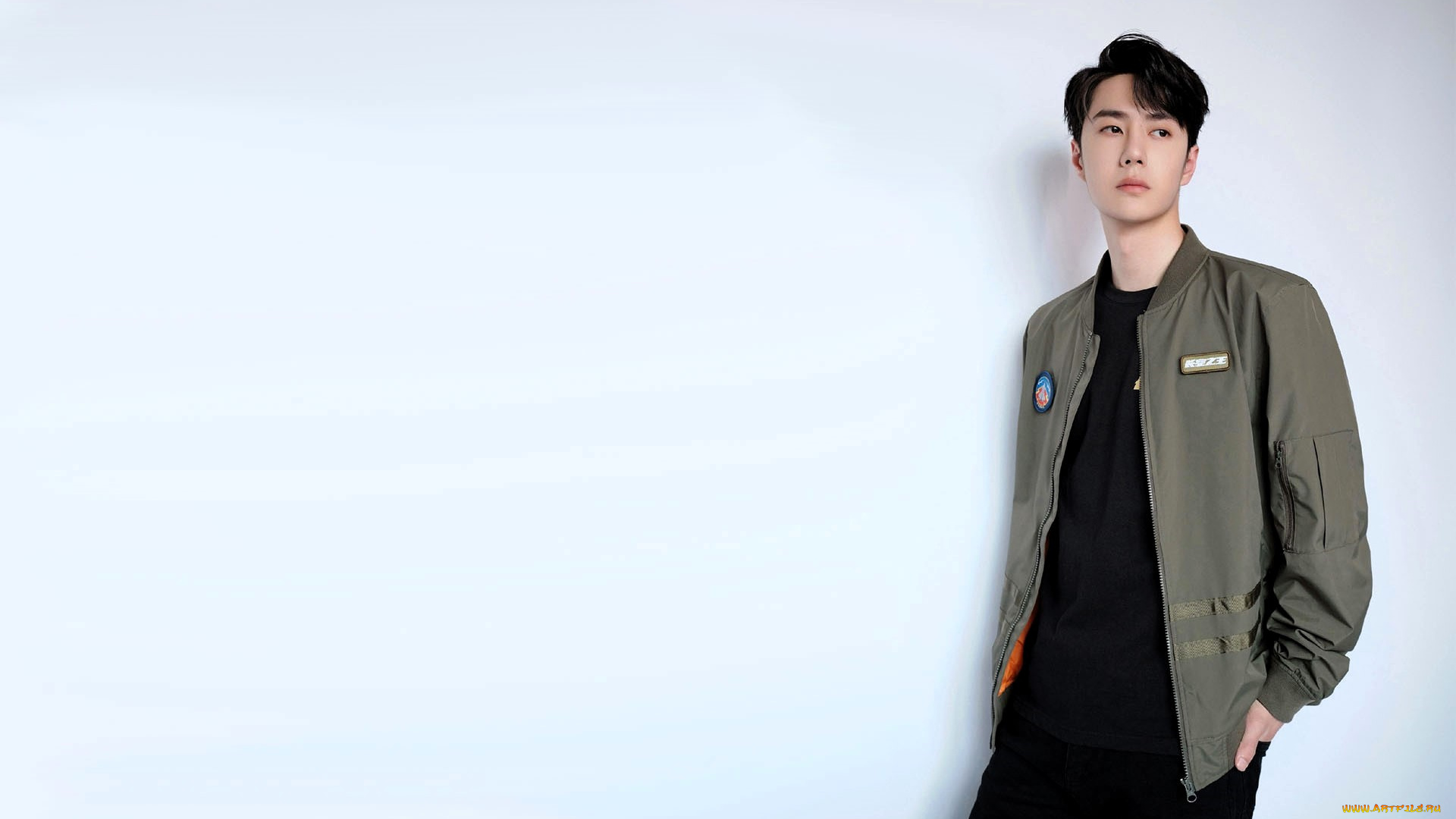 мужчины, wang, yi, bo, актер, куртка
