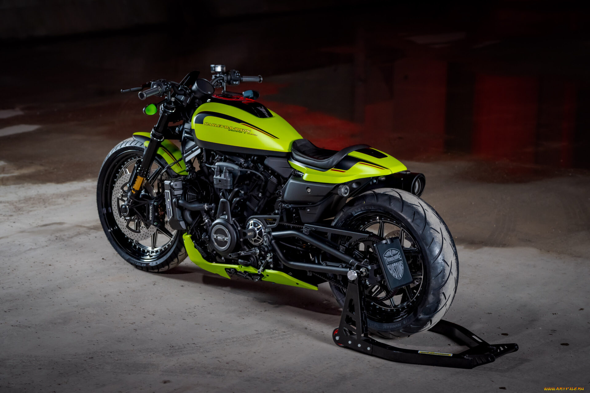 мотоциклы, harley-davidson, sportster, s-1250, customized, sps-4