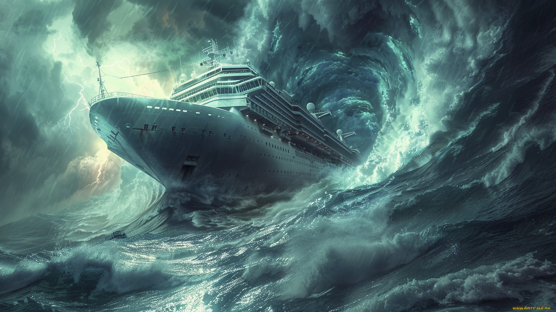 корабли, 3d, корабль