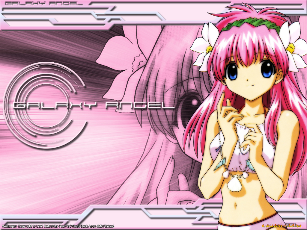 аниме, galaxy, angel
