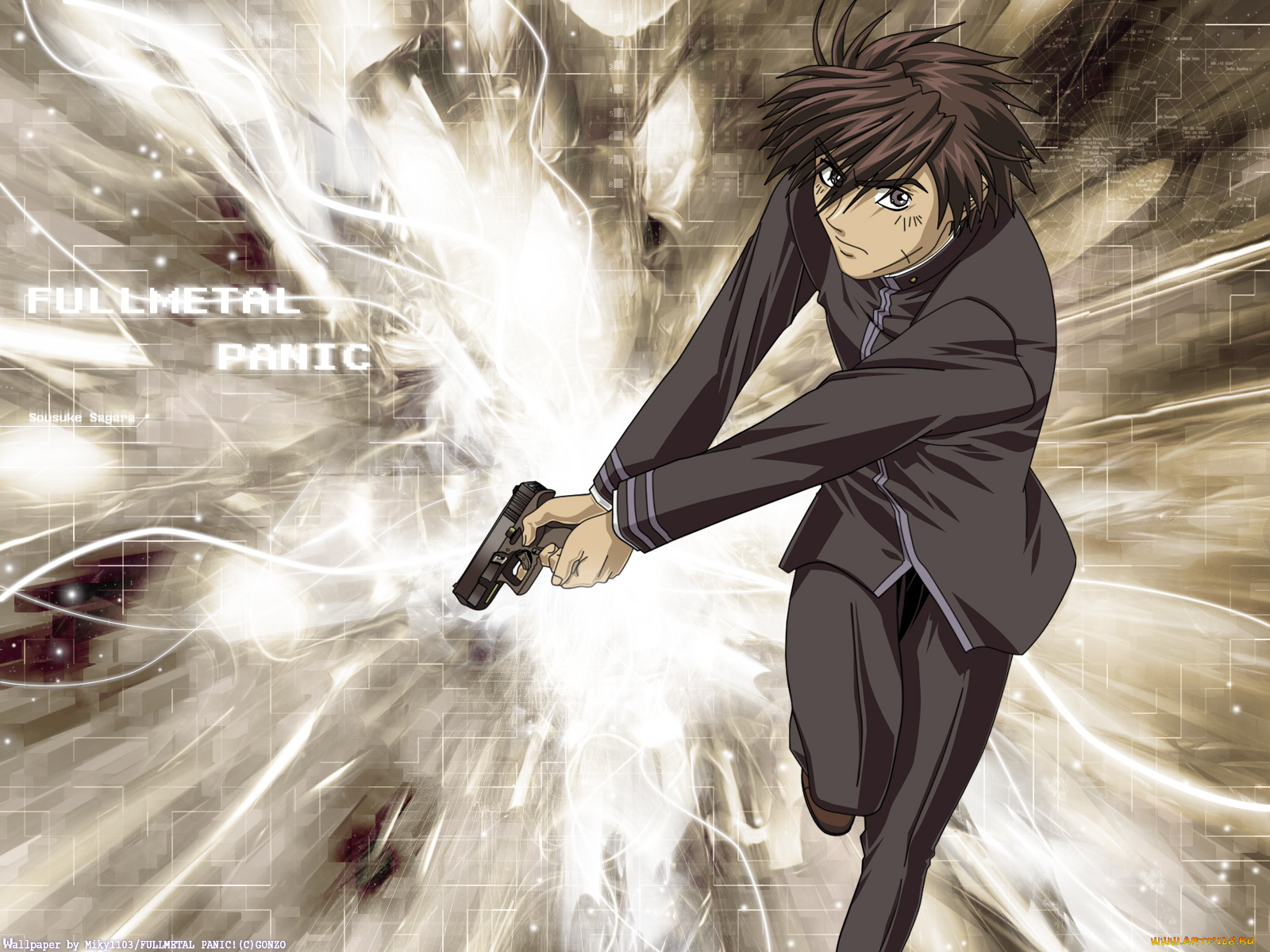 аниме, full, metal, panic