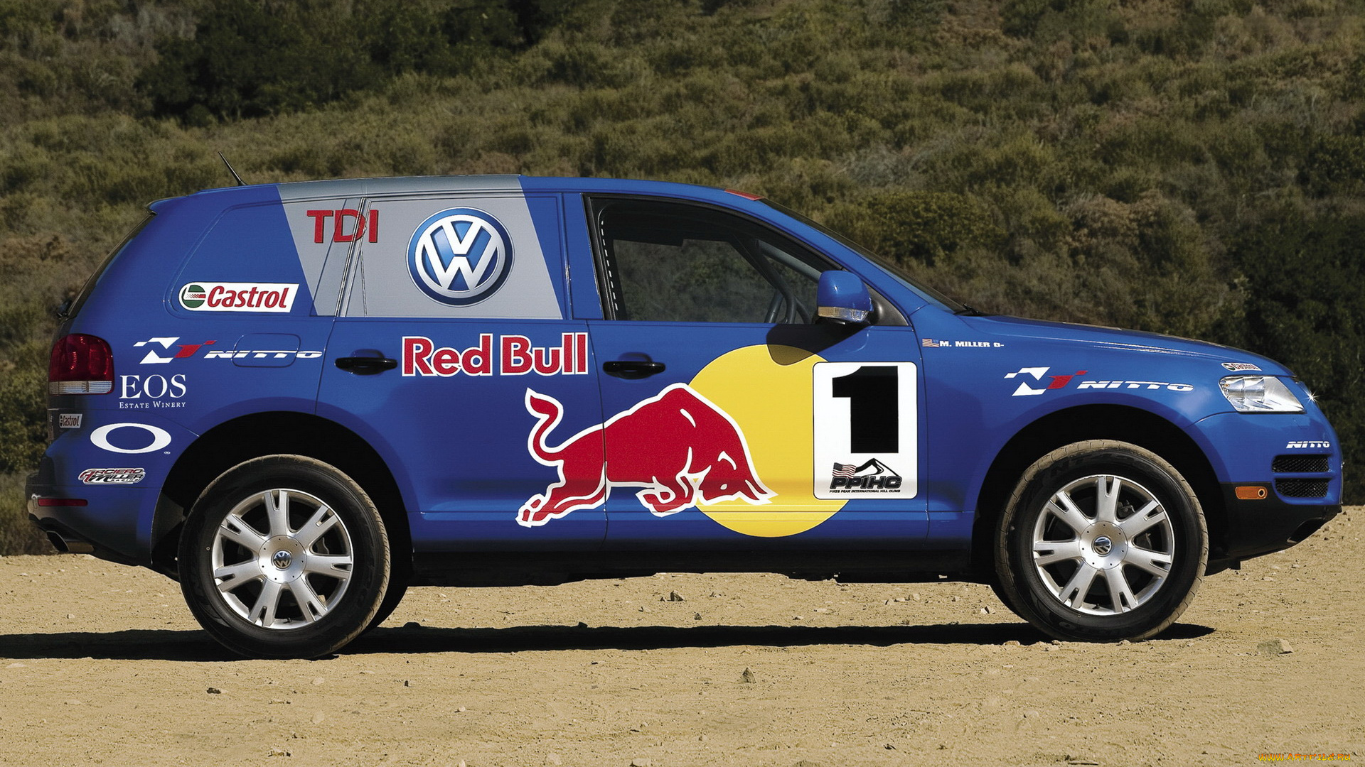 volkswagen, touareg, v10, tdi, pikes, peak, автомобили