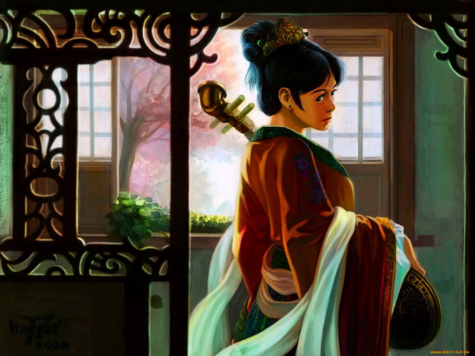 рисованные, люди