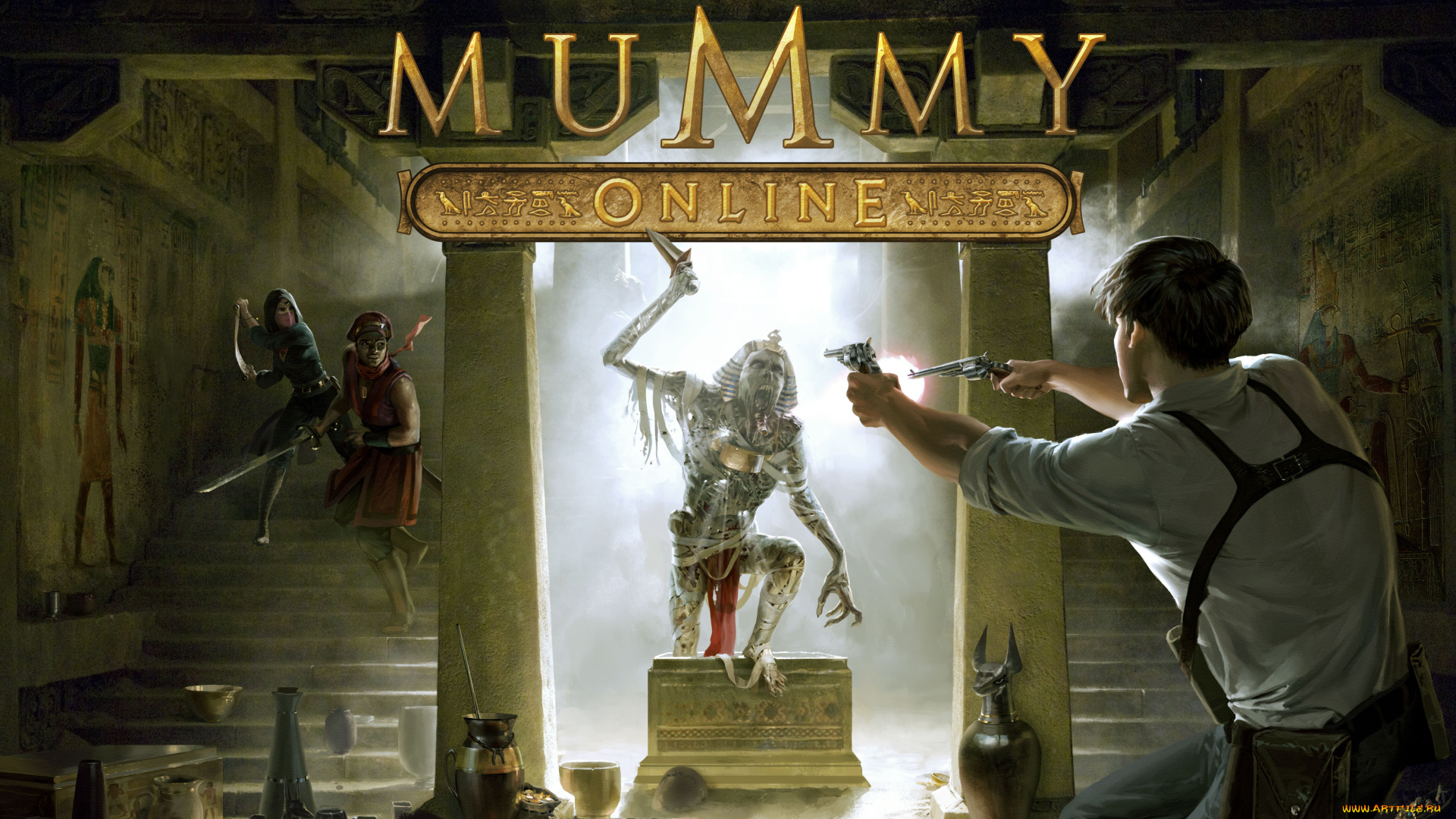 the, mummy, online, artwork, видео, игры