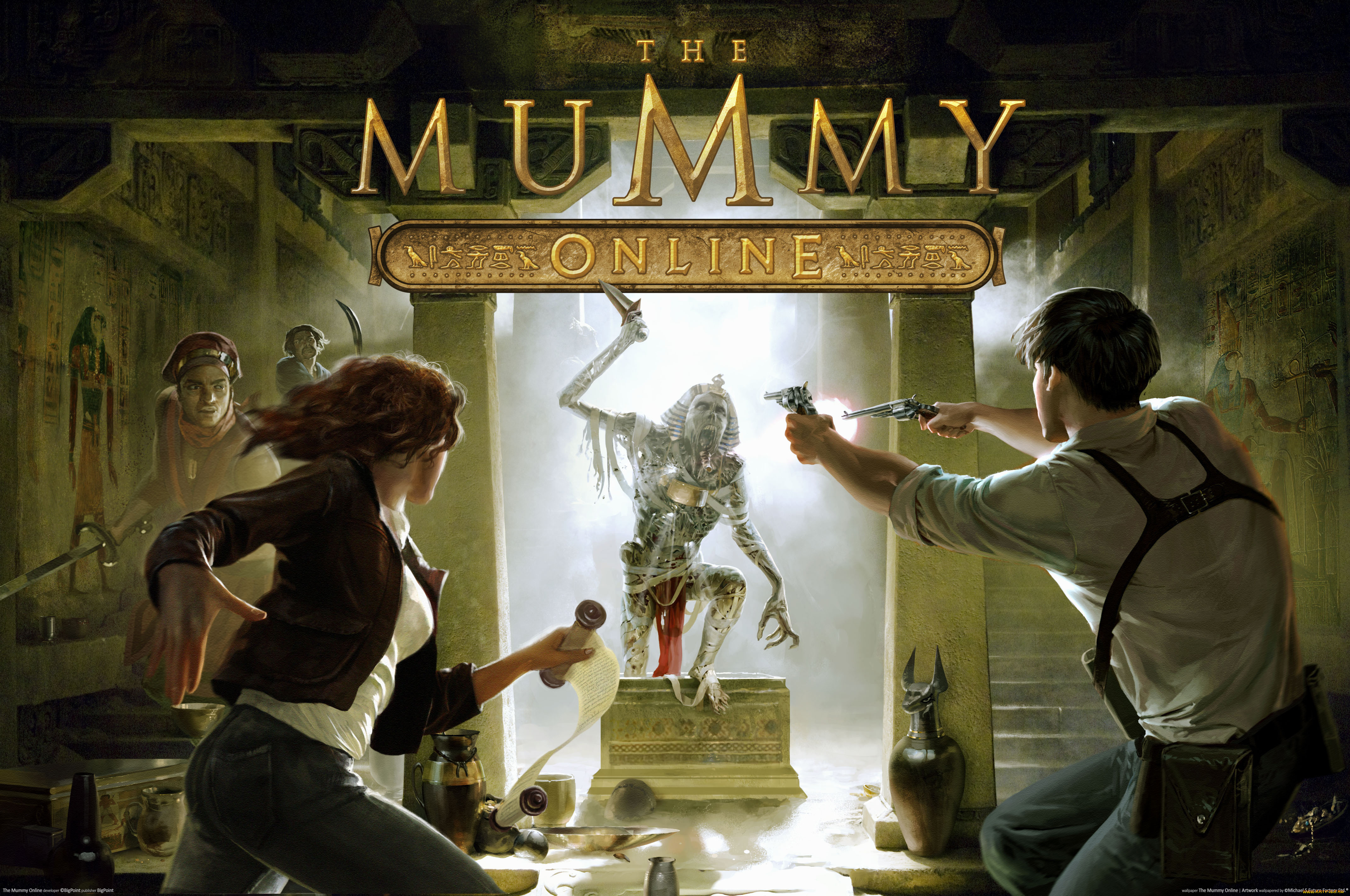 the, mummy, online, artwork, видео, игры