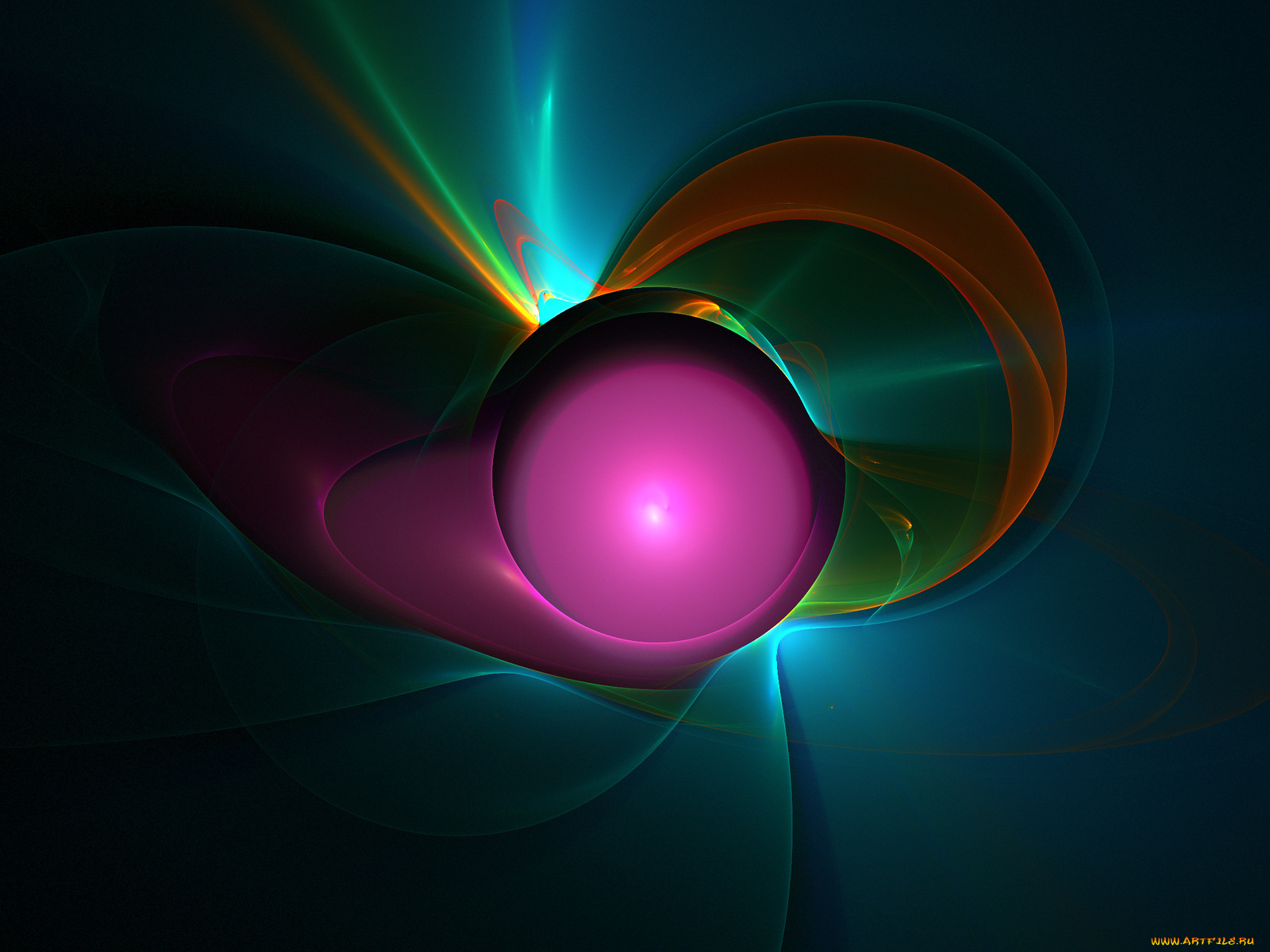 3д, графика, fractal, фракталы, цвета, узор, фон