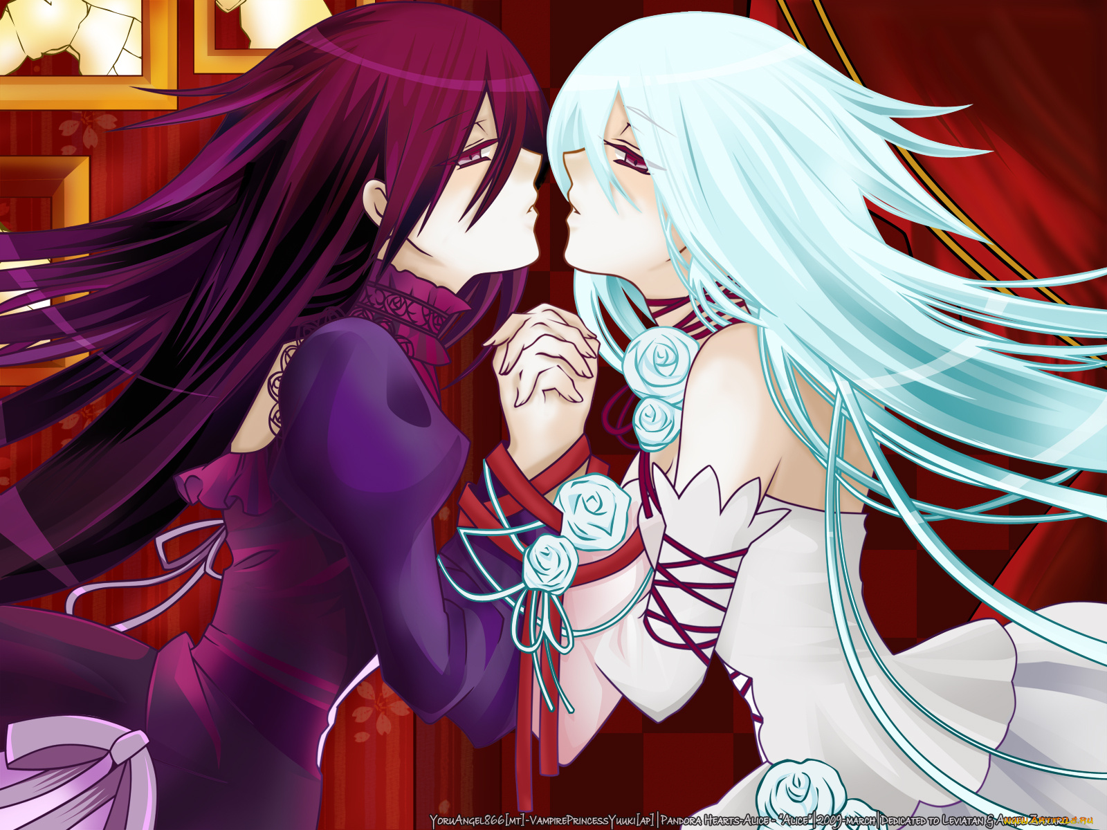 аниме, pandora, hearts, alice, will, of, the, abyss