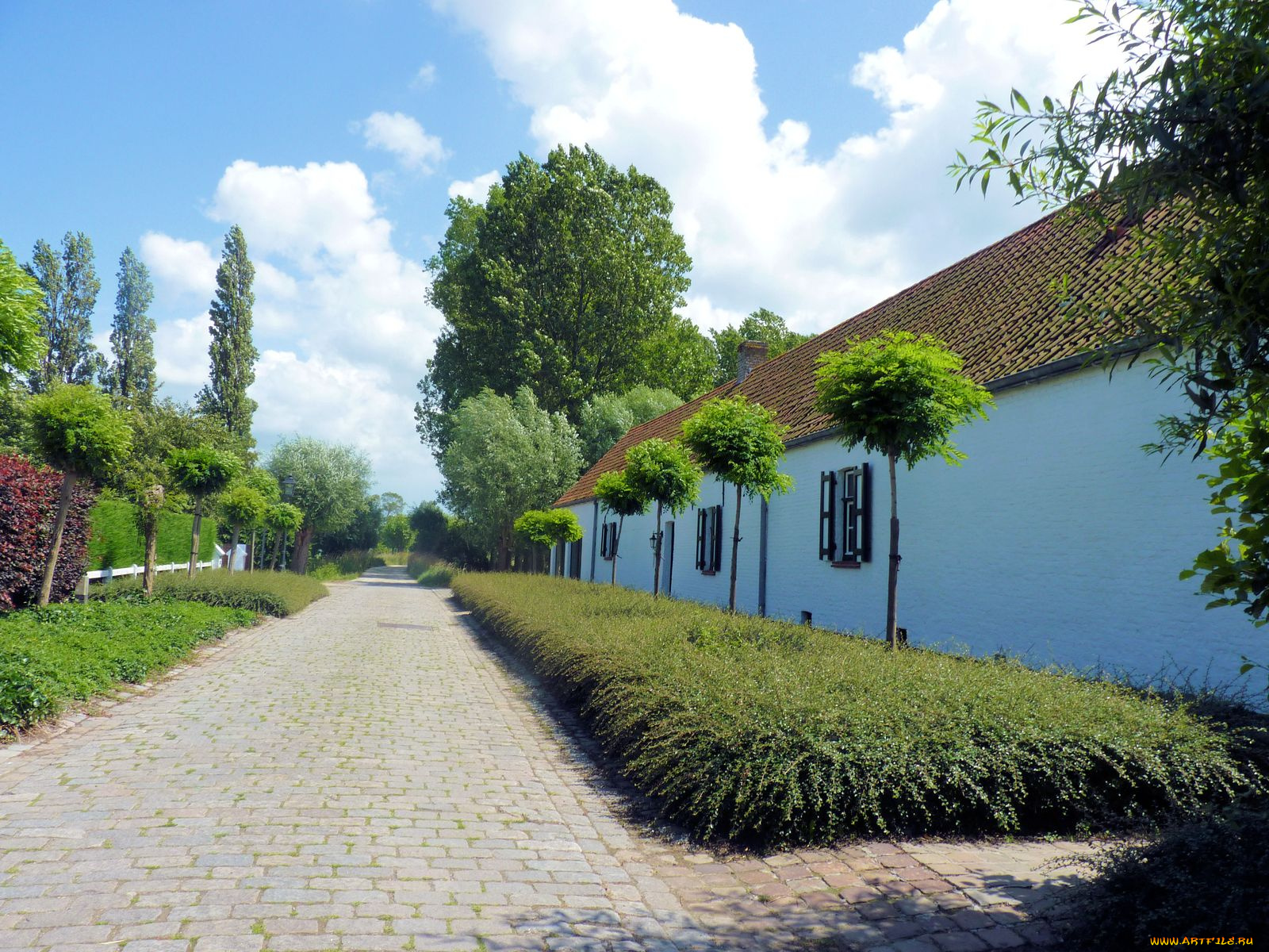 города, улицы, площади, набережные, lissewege, бельгия