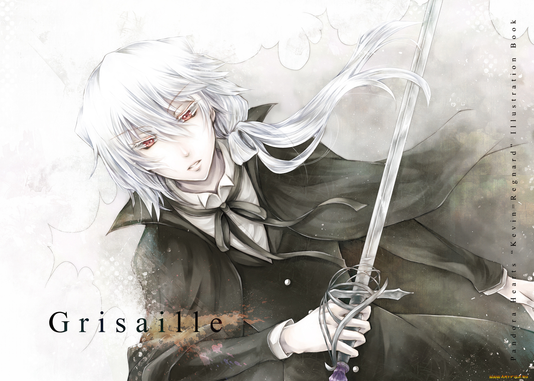 аниме, pandora, hearts, xerxes, break