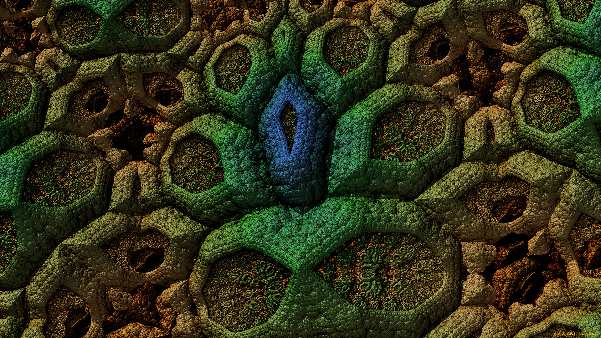 3д, графика, fractal, фракталы