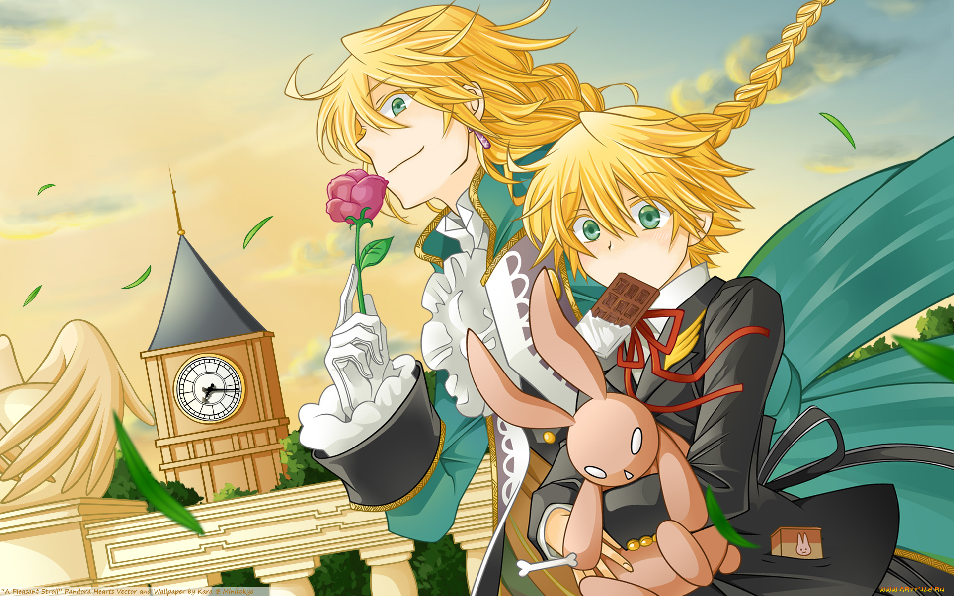 аниме, pandora, hearts, oz, vessalius, jack