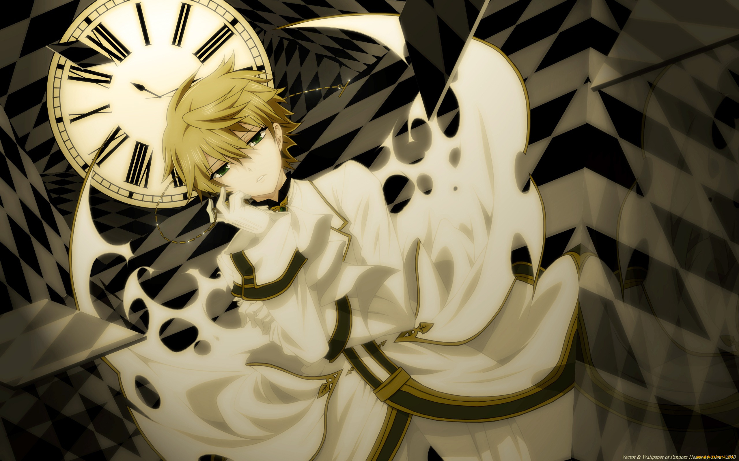 аниме, pandora, hearts, oz, vessalius