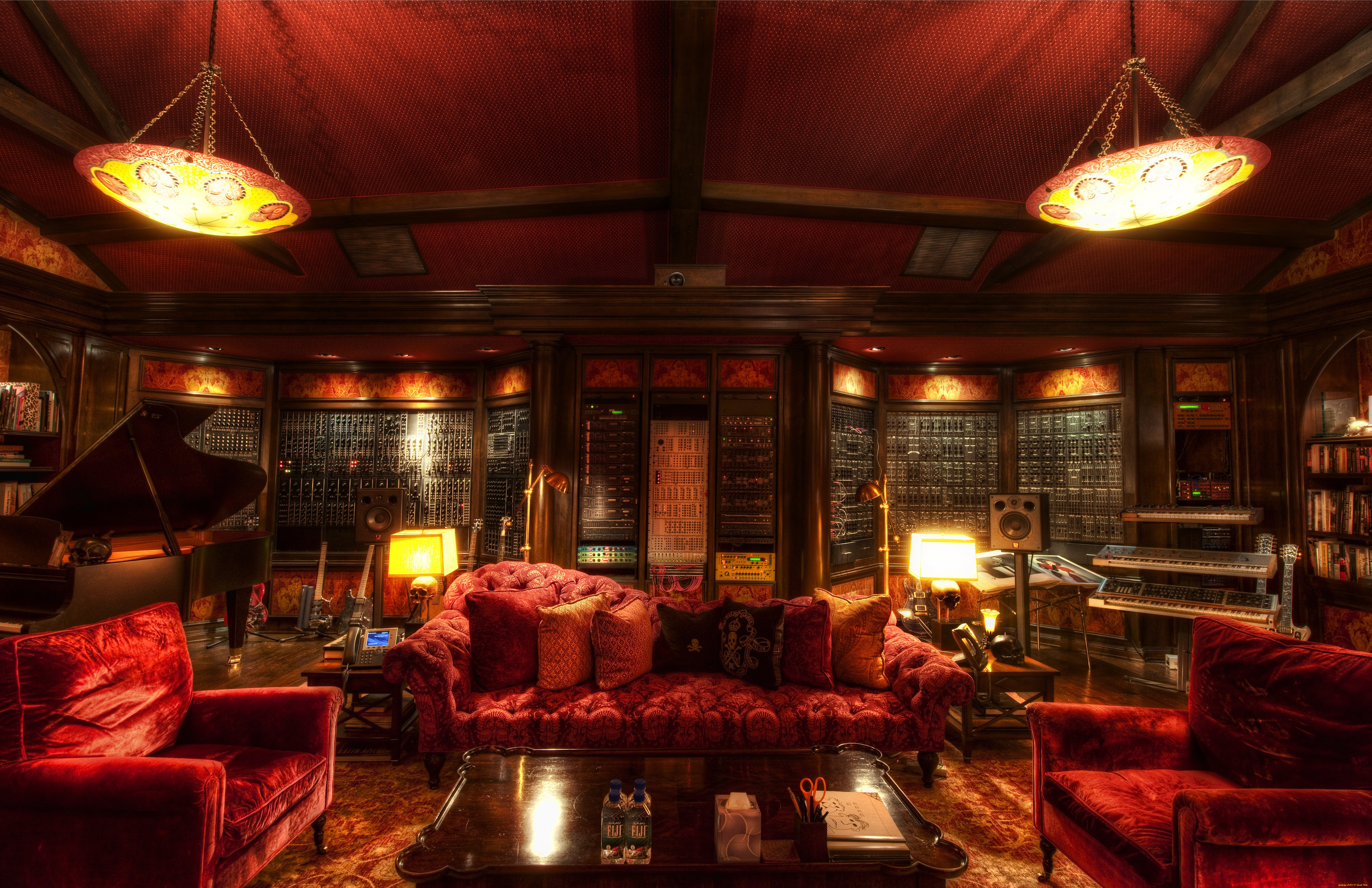 интерьер, другое, хэнс, зиммер, студия