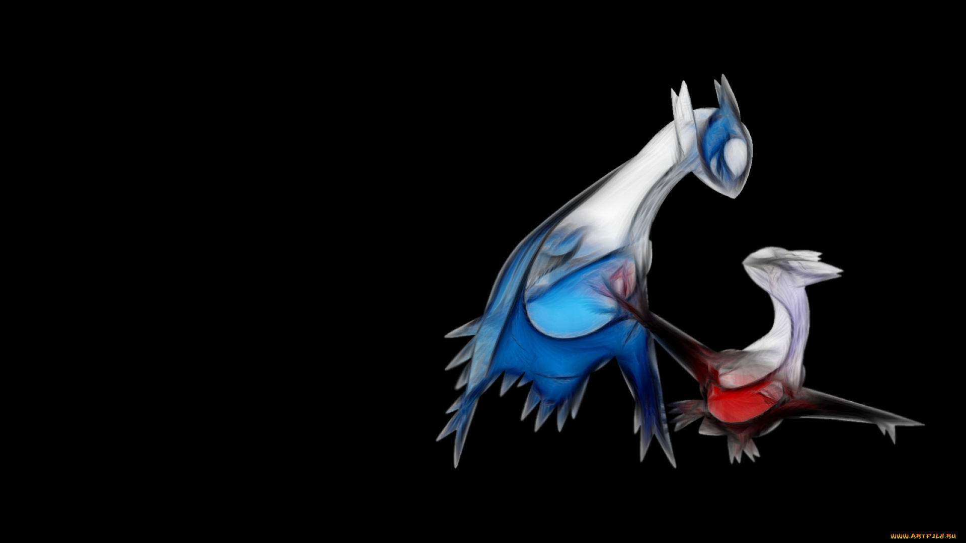 3д, графика, animals, животные, фон