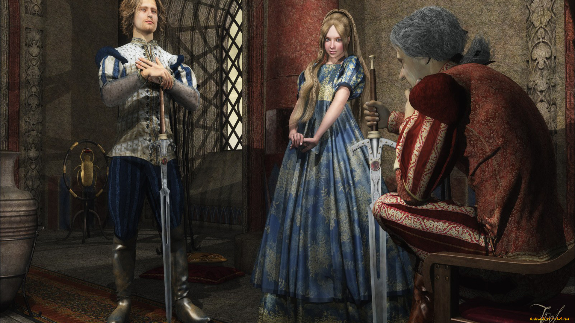 3д, графика, people, люди, мужчины, девушка