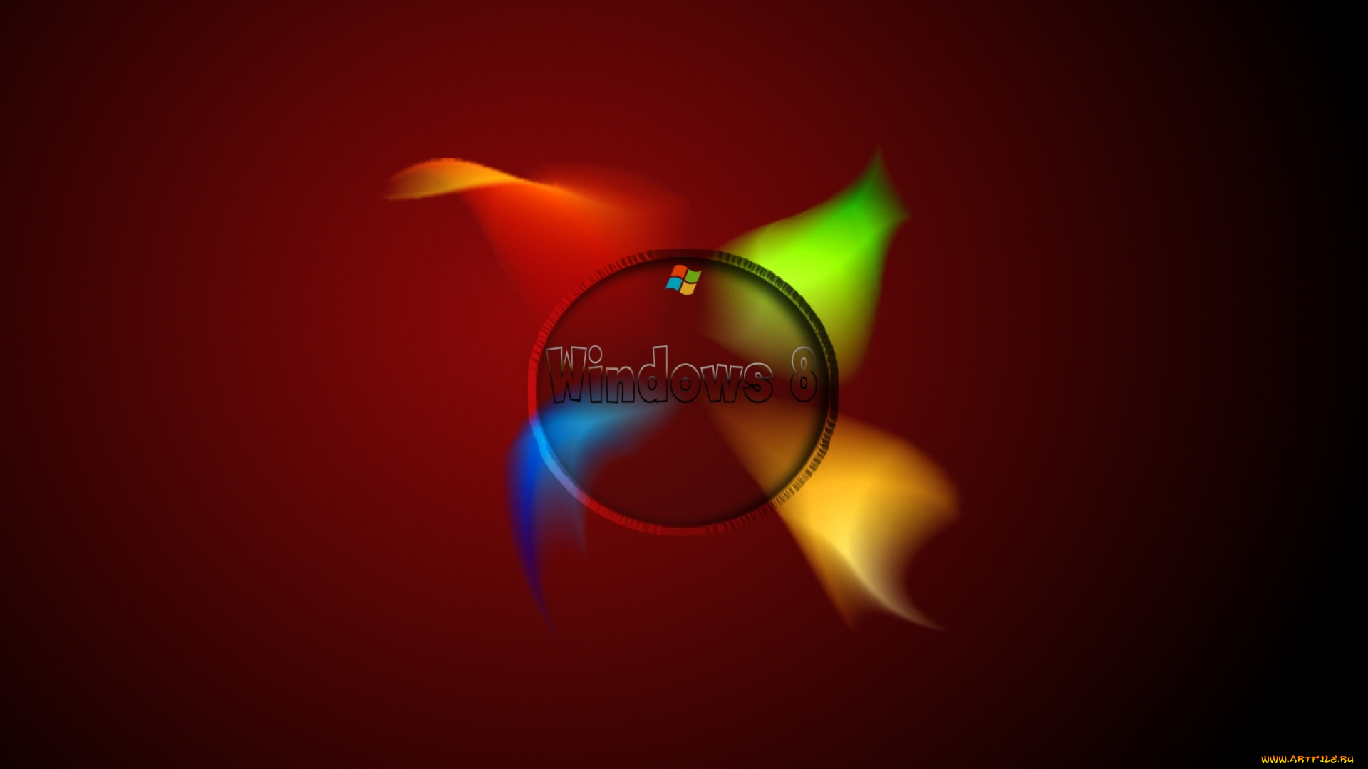 компьютеры, windows, фон, 8, логотип