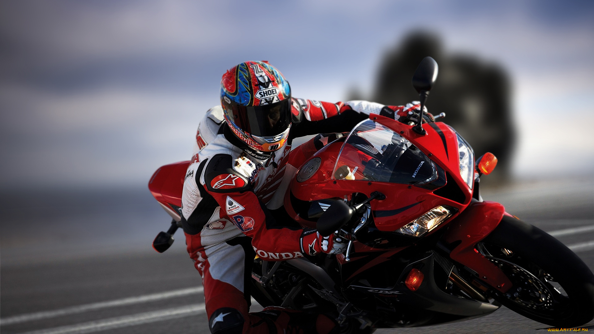 спорт, мотоспорт, гонки, трасса, байк, вираж