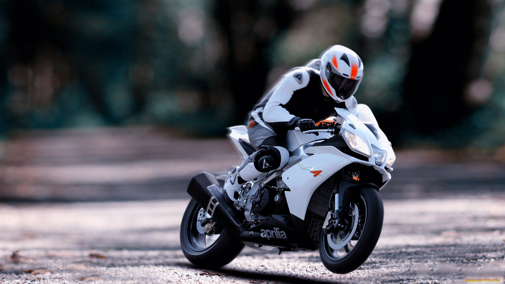 спорт, мотоспорт, трасса, каска, гонщик, байк