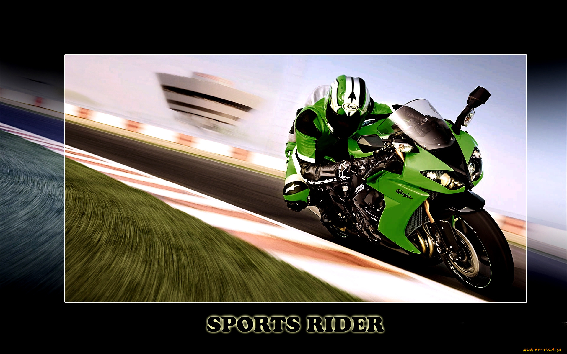 спорт, мотоспорт, вираж, гонщик, трасса